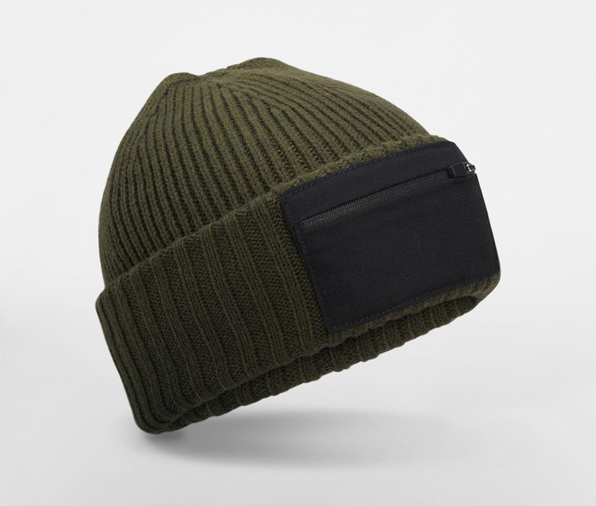 Bonnet Avec Poche - Military Green/black