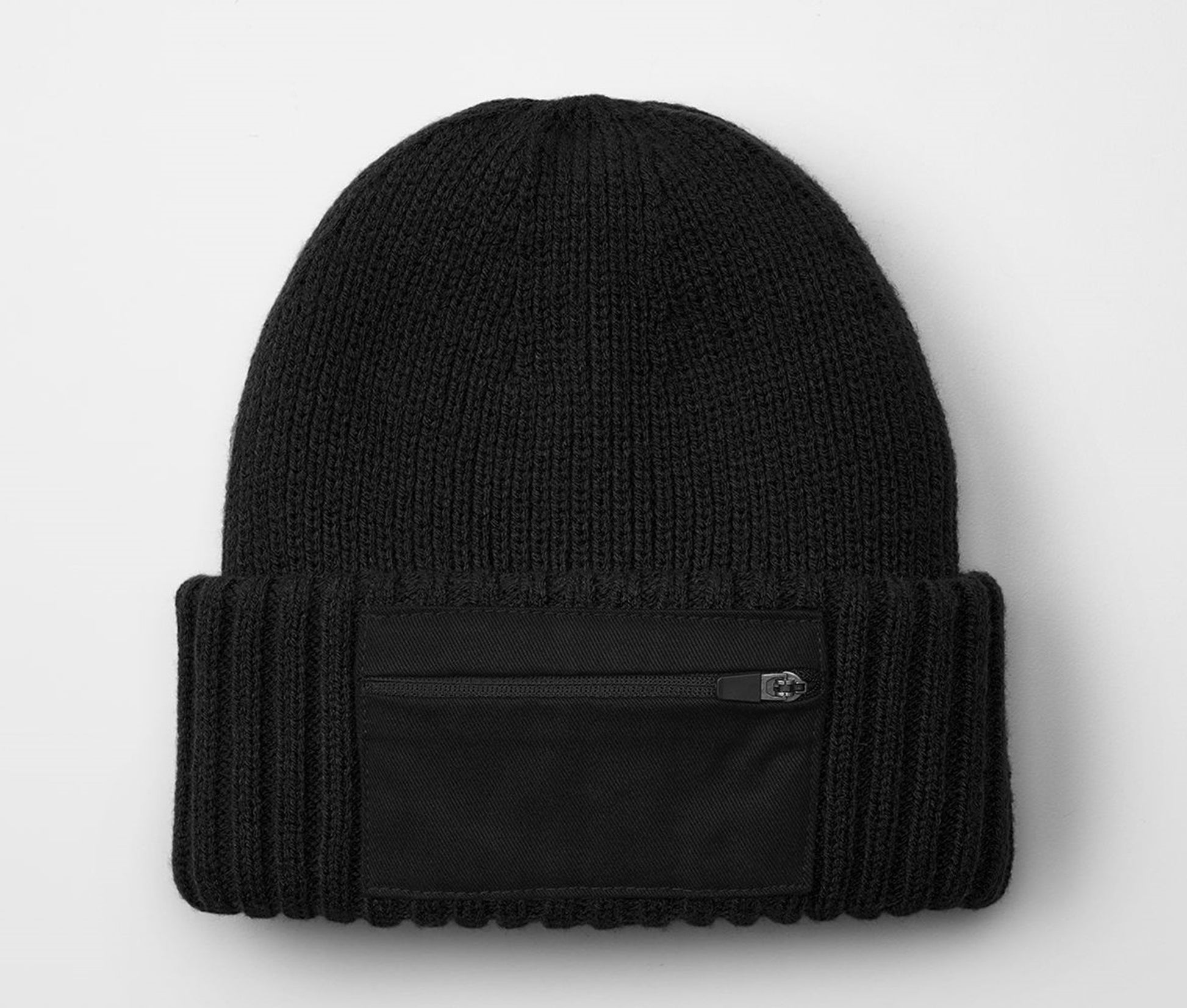 Bonnet Avec Poche - Black