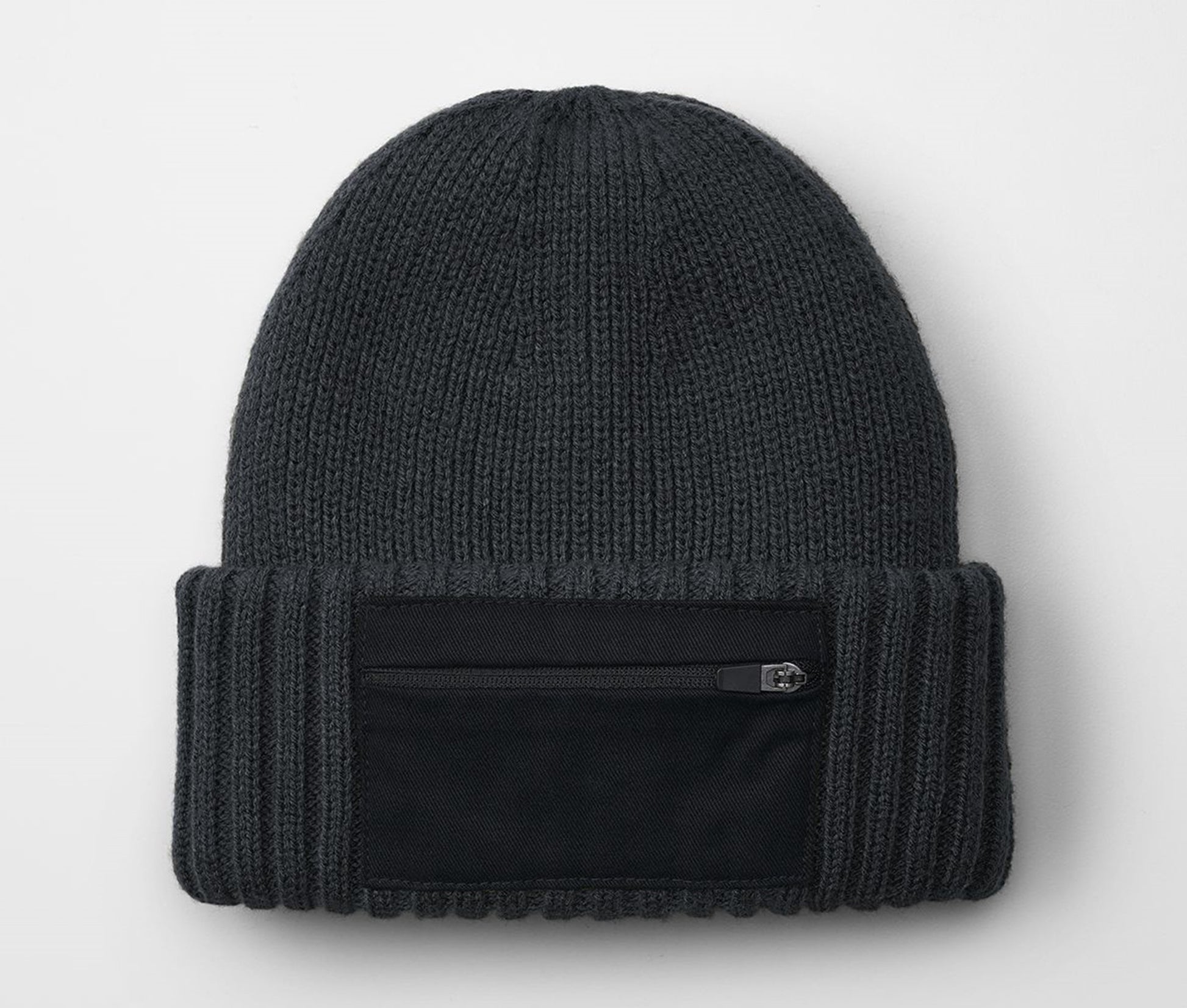 Bonnet Avec Poche - Graphite Grey/black