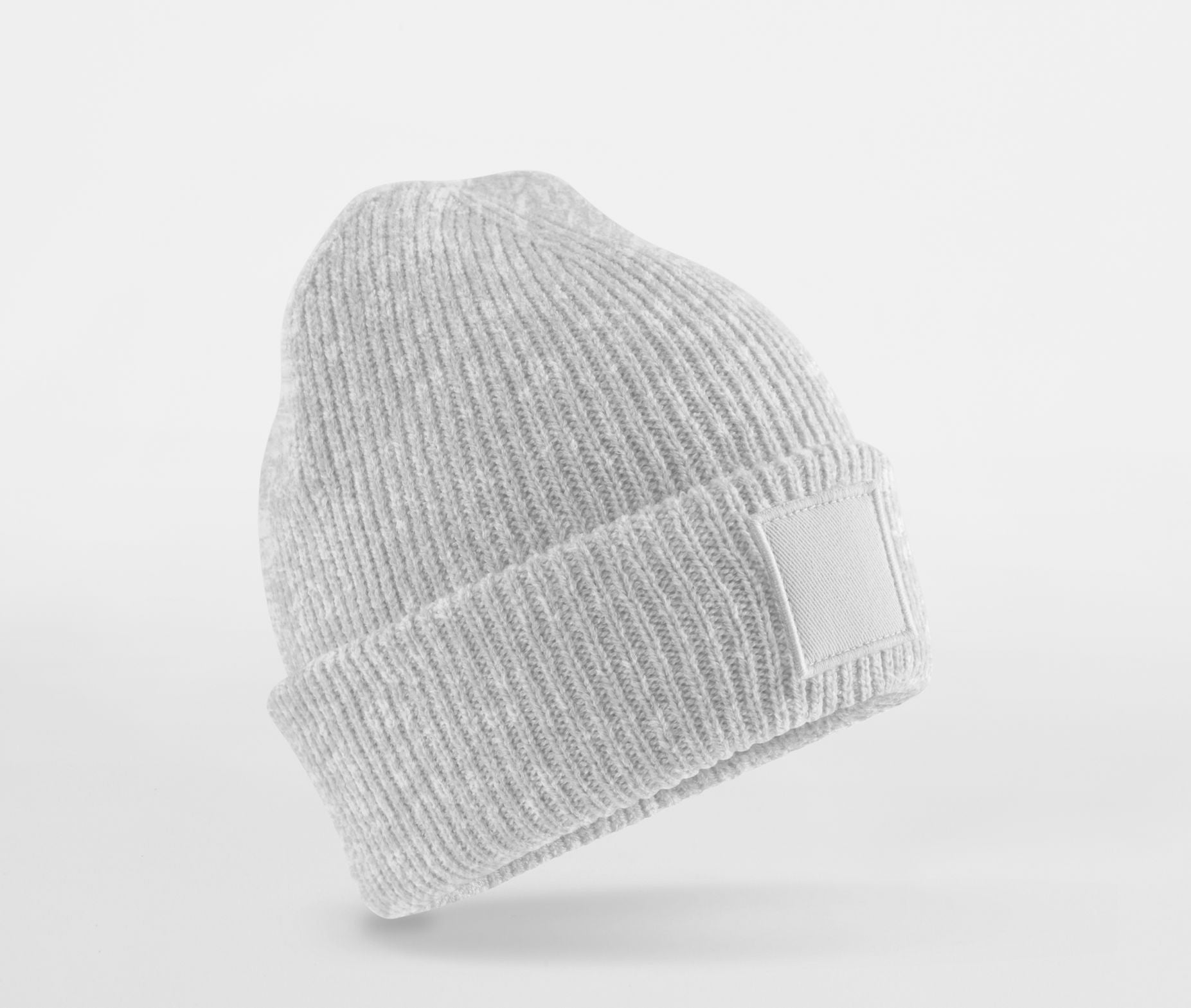 Bonnet Enfant à Large Rabat Avec Empiècement - Cloud Grey