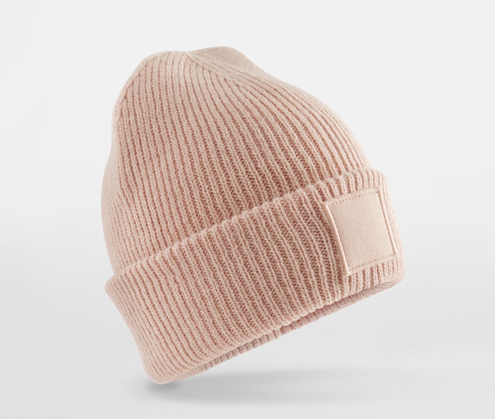 Bonnet Enfant à Large Rabat Avec Empiècement - Peach