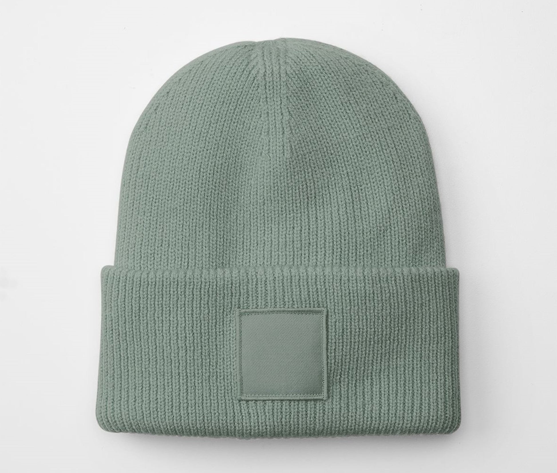Bonnet Avec Empiècement Carré - Dusty Green