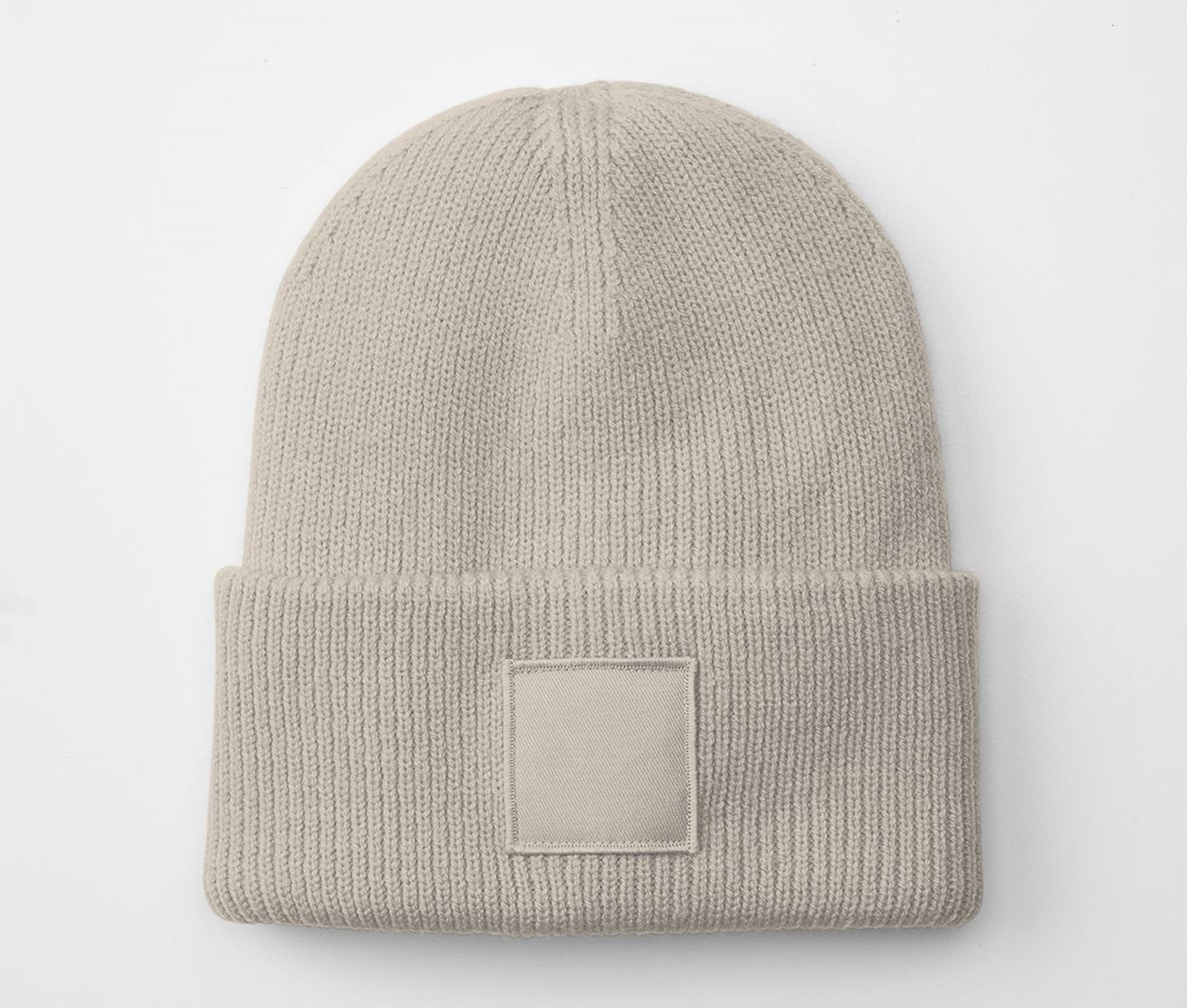 Bonnet Avec Empiècement Carré - Natural Stone