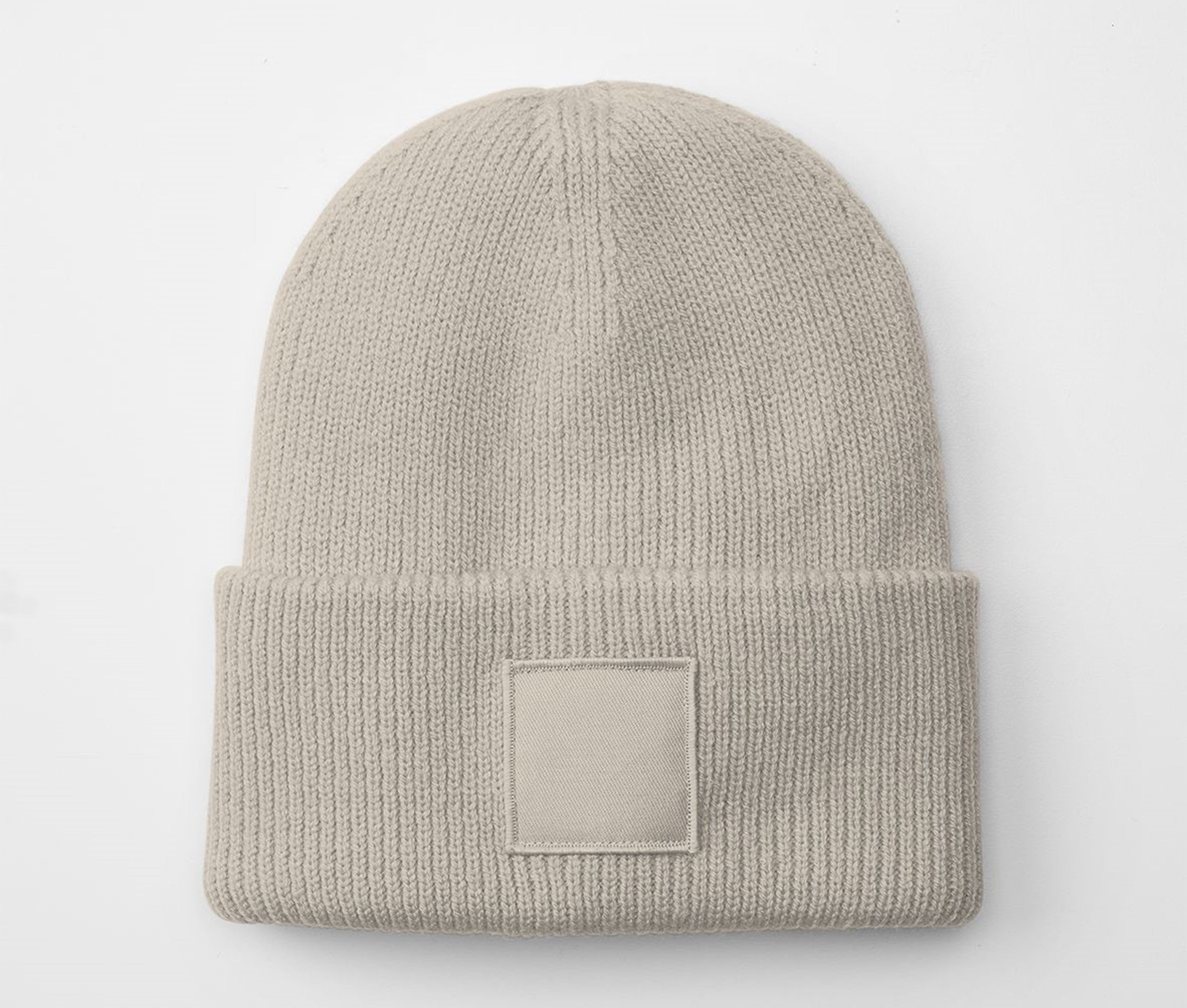 Bonnet Avec Empiècement Carré - Natural Stone