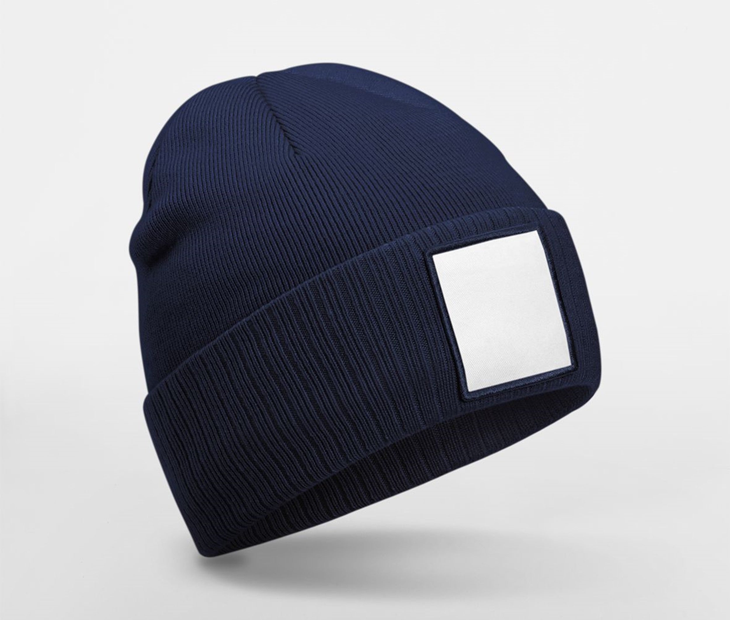 Bonnet Tricoté Avec Empiècement - Oxford Navy/white