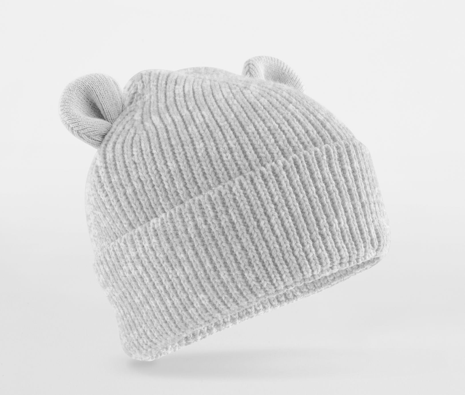 Bonnet Ourson Avec Revers - Cloud Grey