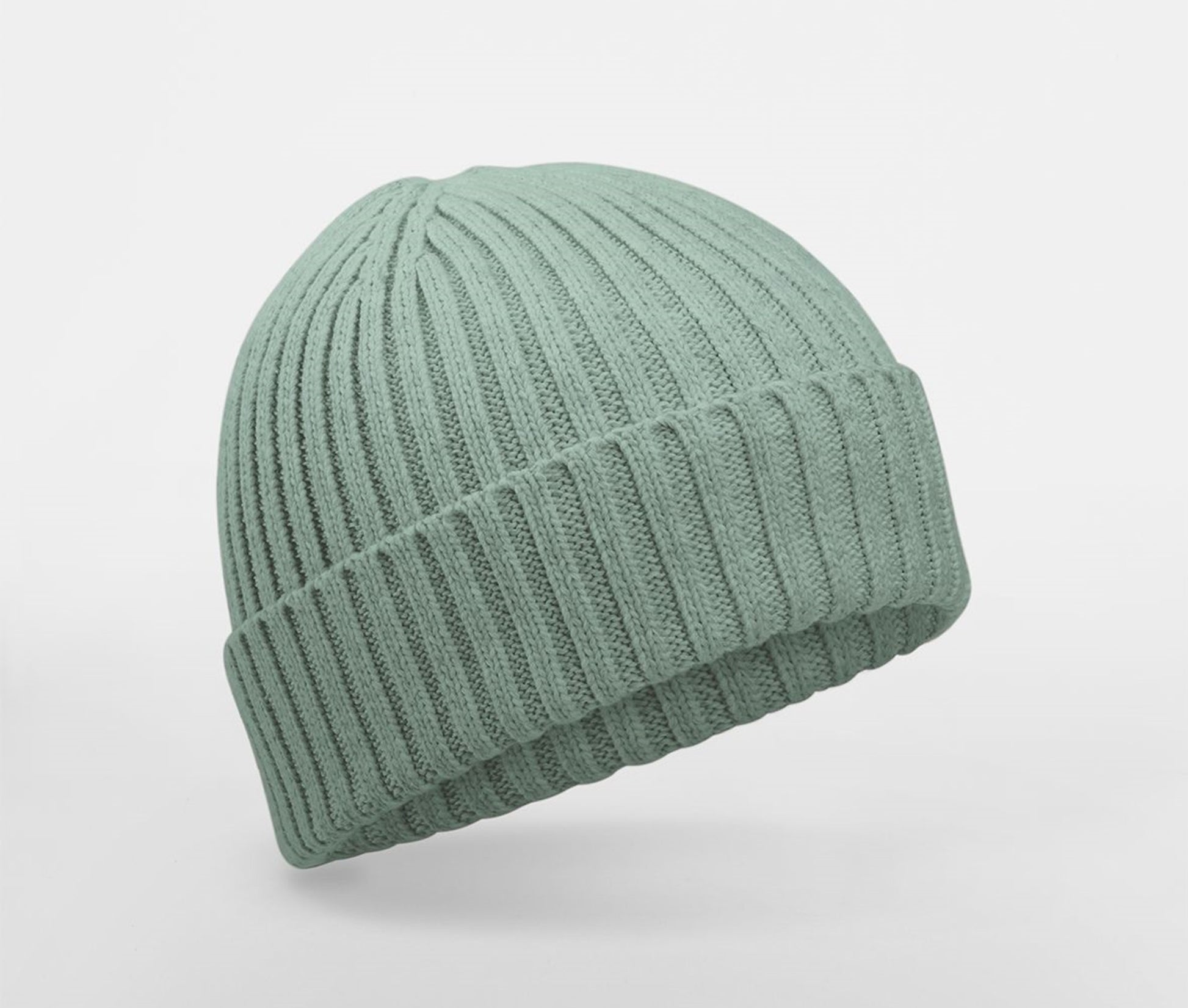 Bonnet Tricoté Organique - Dusty Green