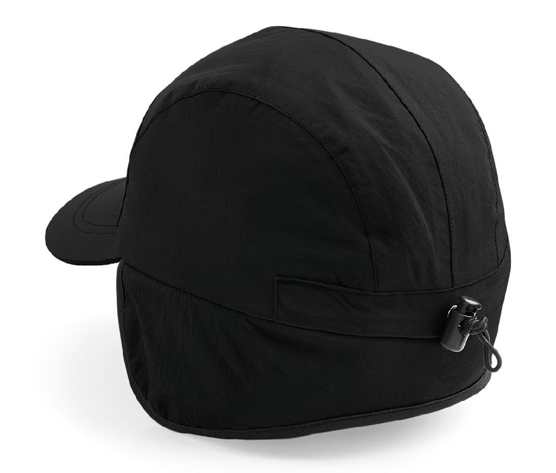 Casquette Hiver 5 Pans - Black