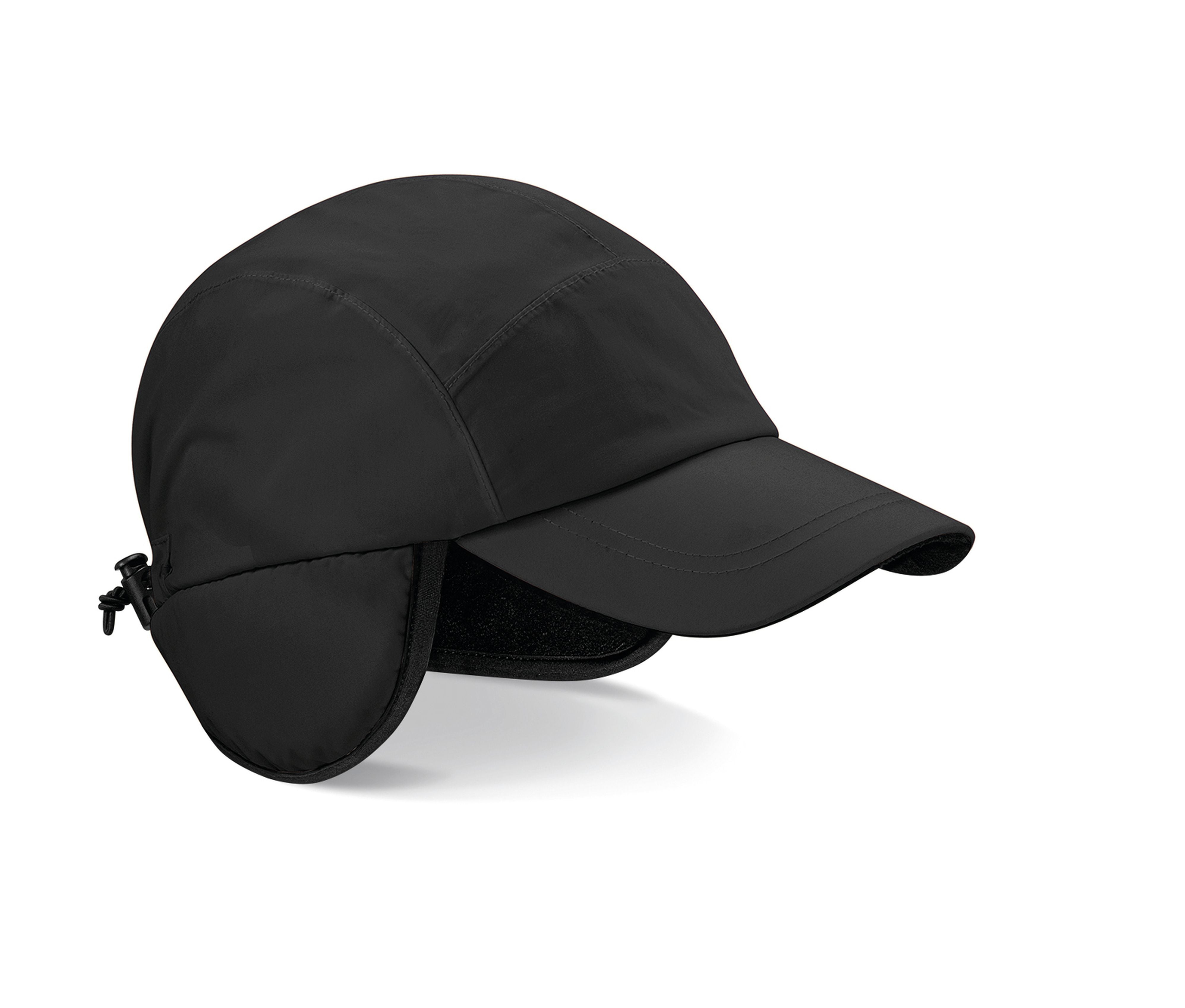 Casquette Hiver 5 Pans - Black