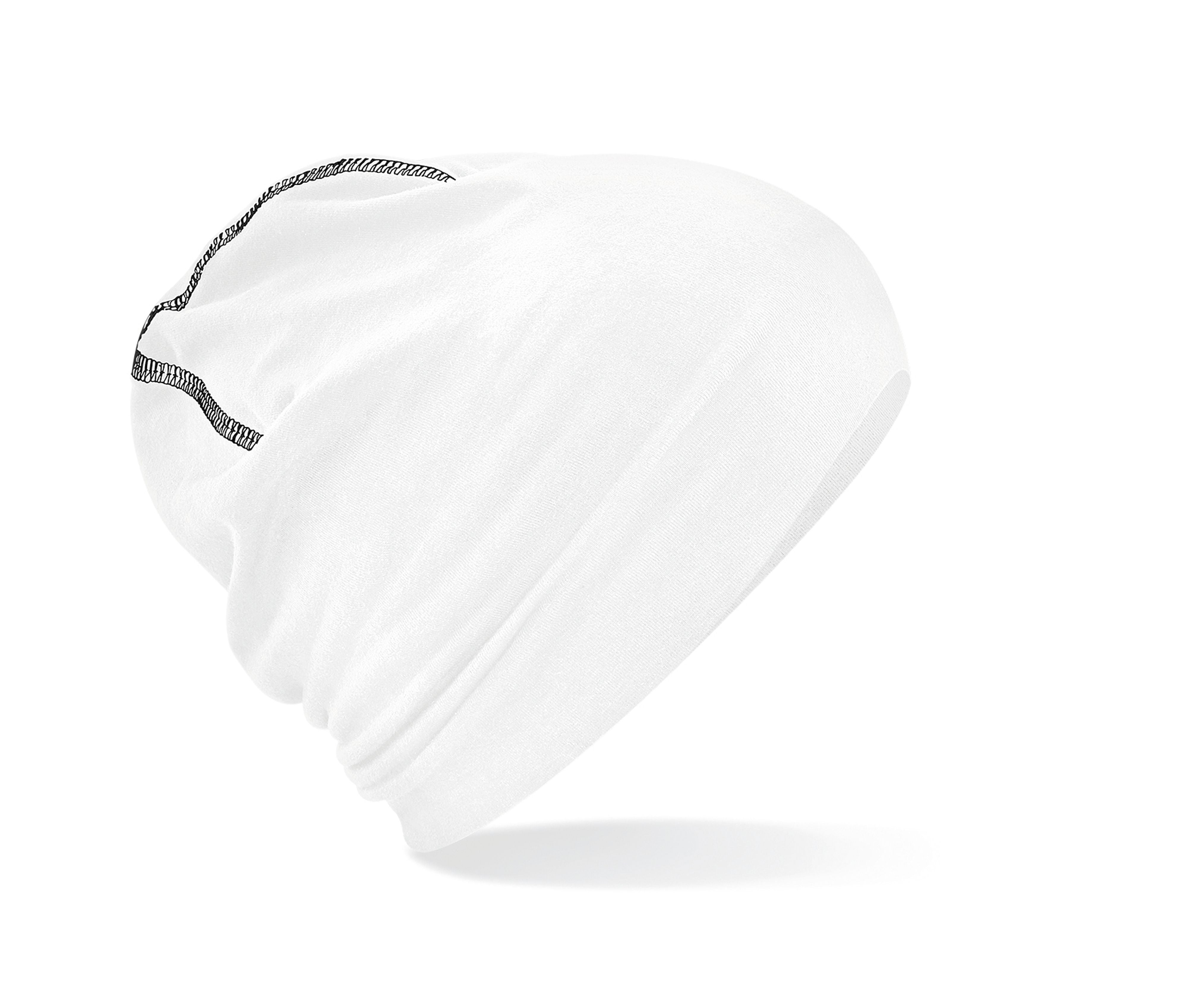 Bonnet en Coton Hemsedal - White/black