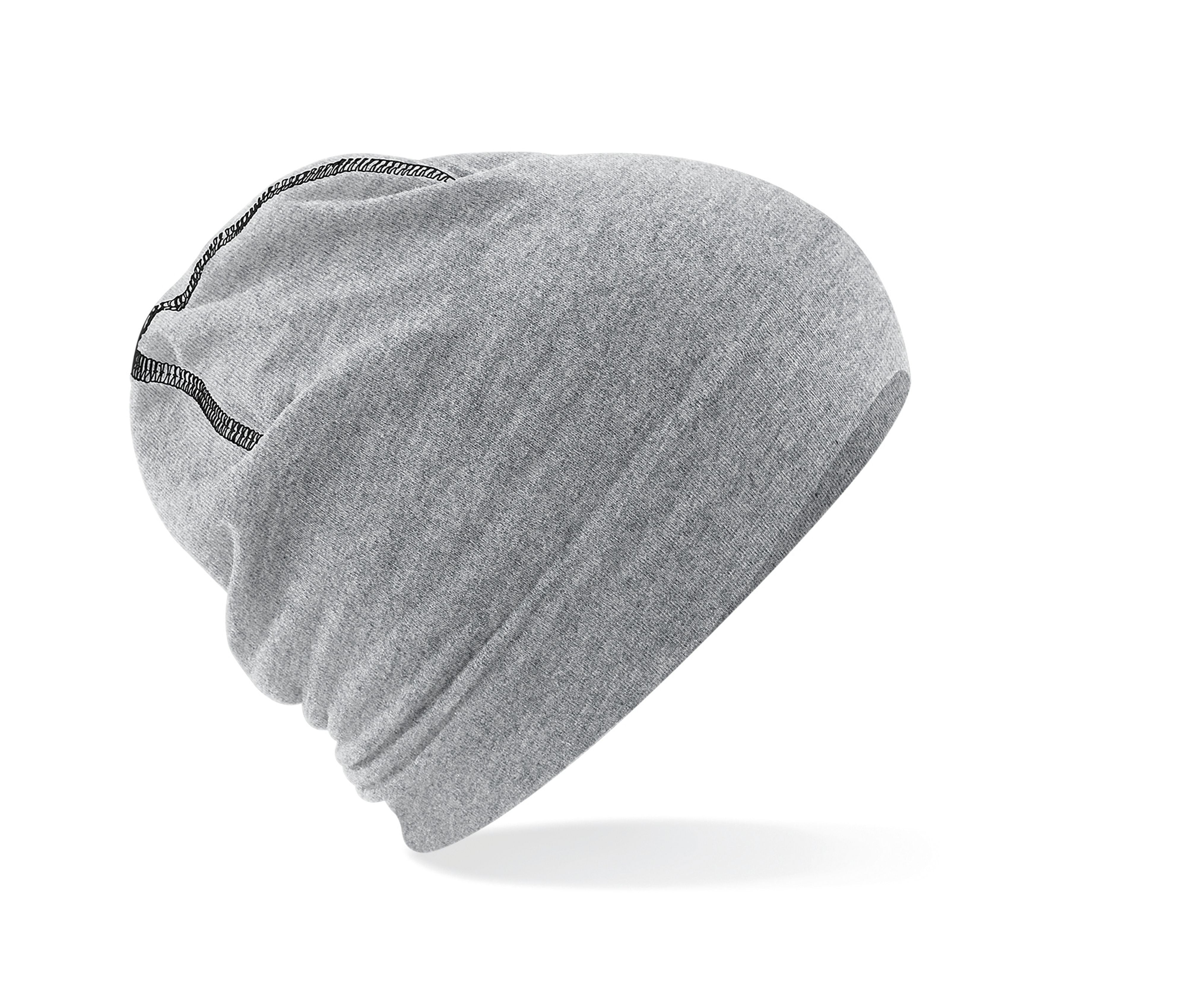 Bonnet en Coton Hemsedal - Heather Grey/black