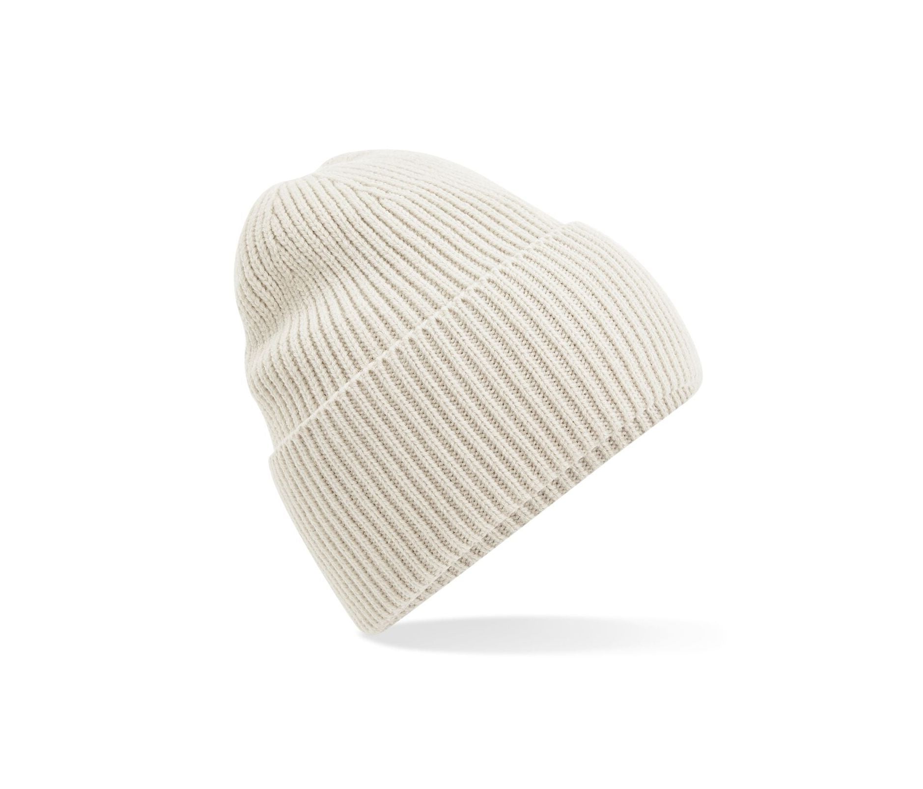 Bonnet Avec Revers Extra Large - Oatmeal
