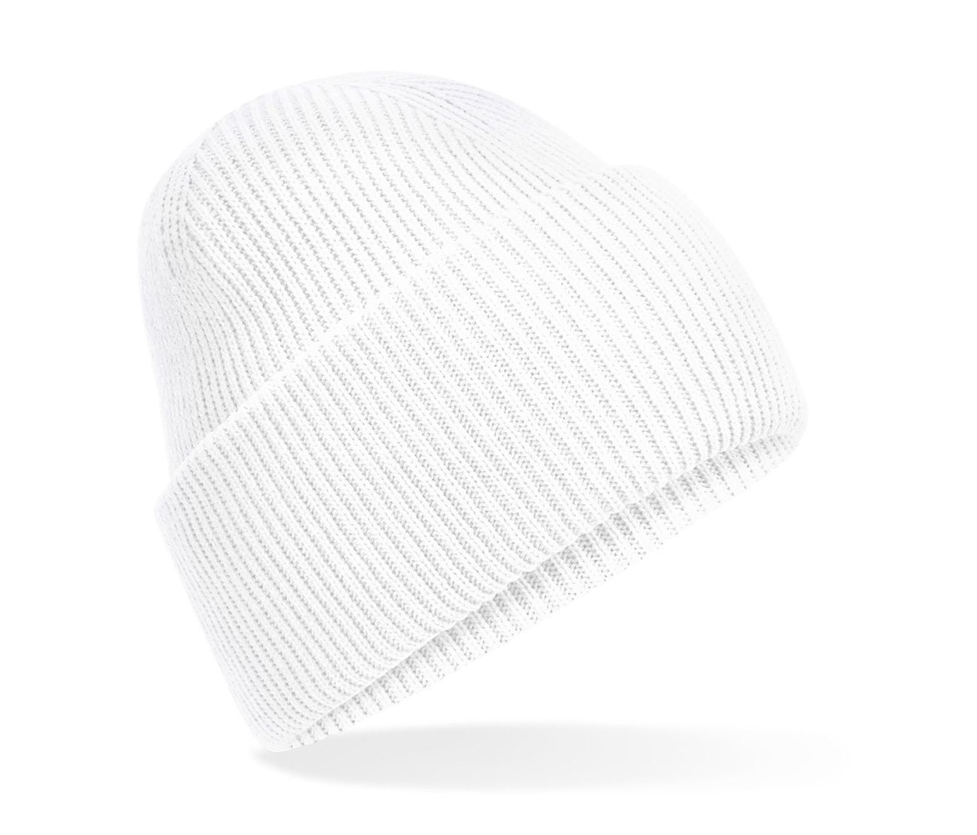 Bonnet Avec Large Revers - White
