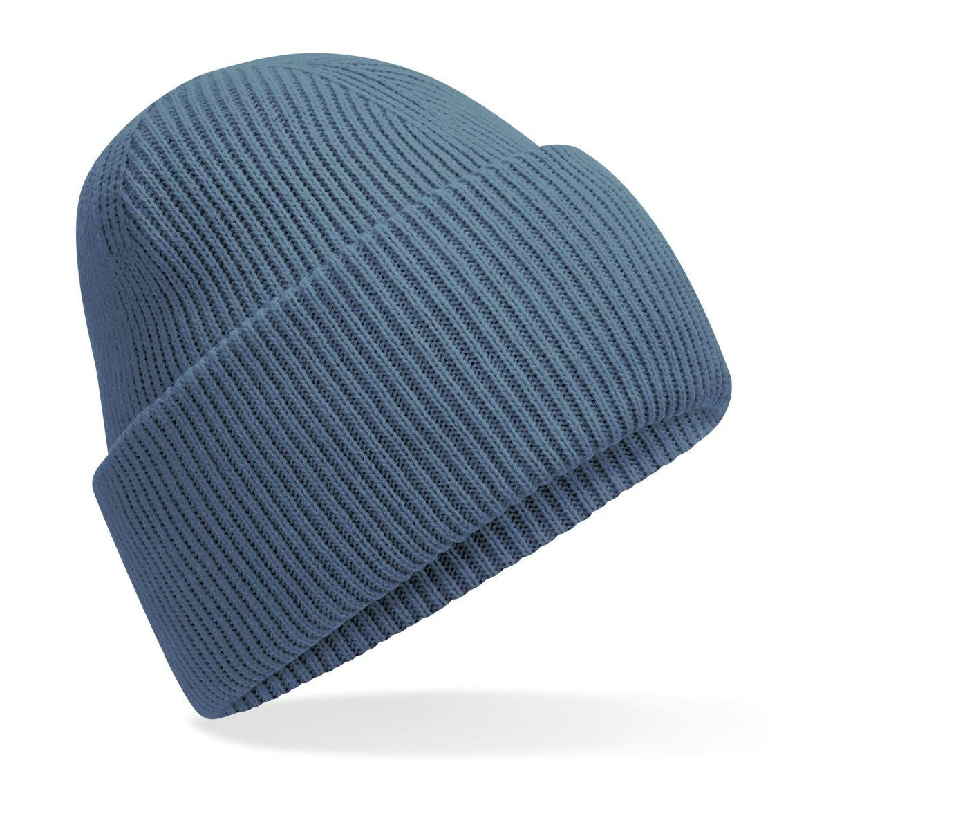 Bonnet Avec Large Revers - Airforce Blue
