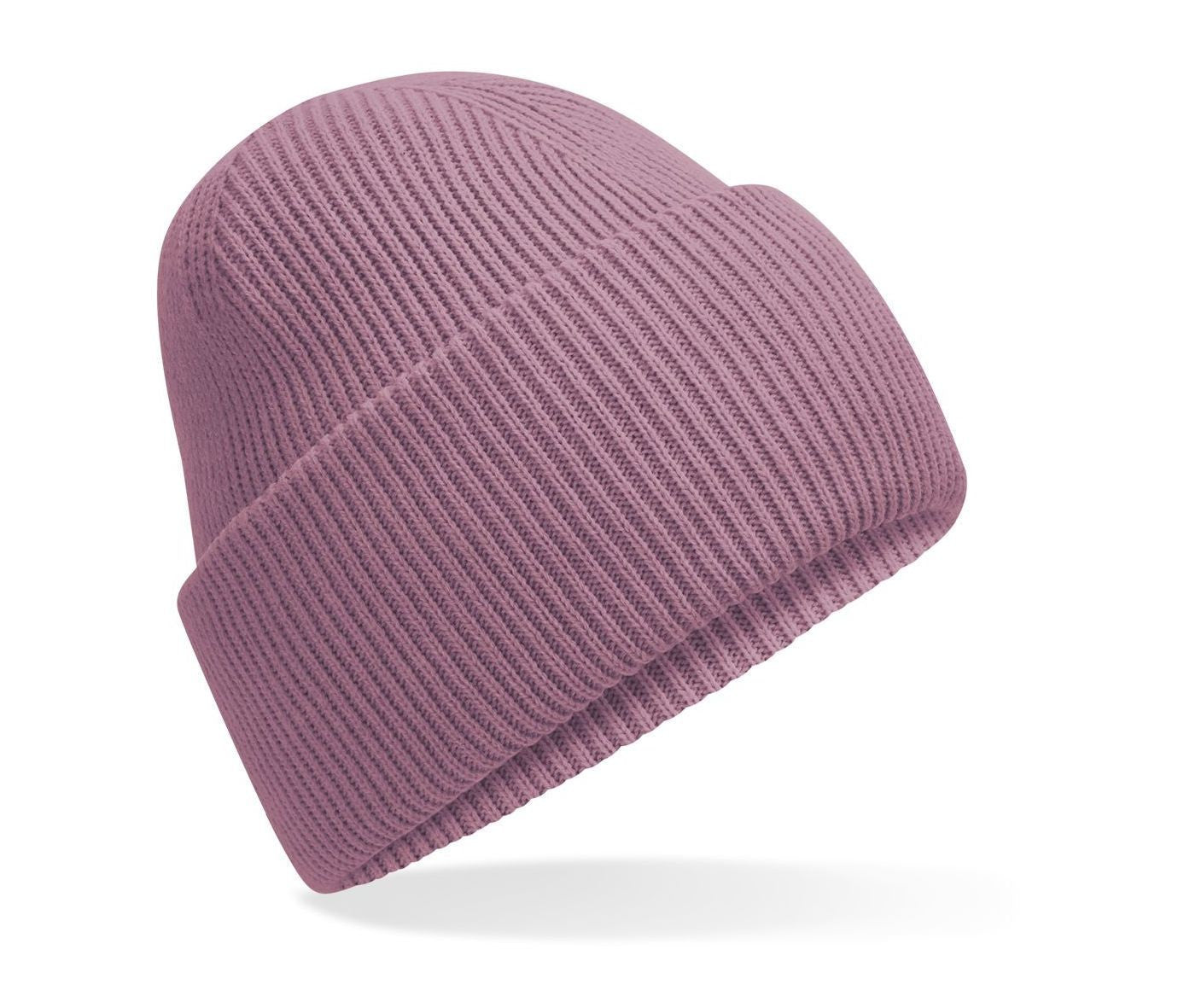 Bonnet Avec Large Revers - Dusty Purple