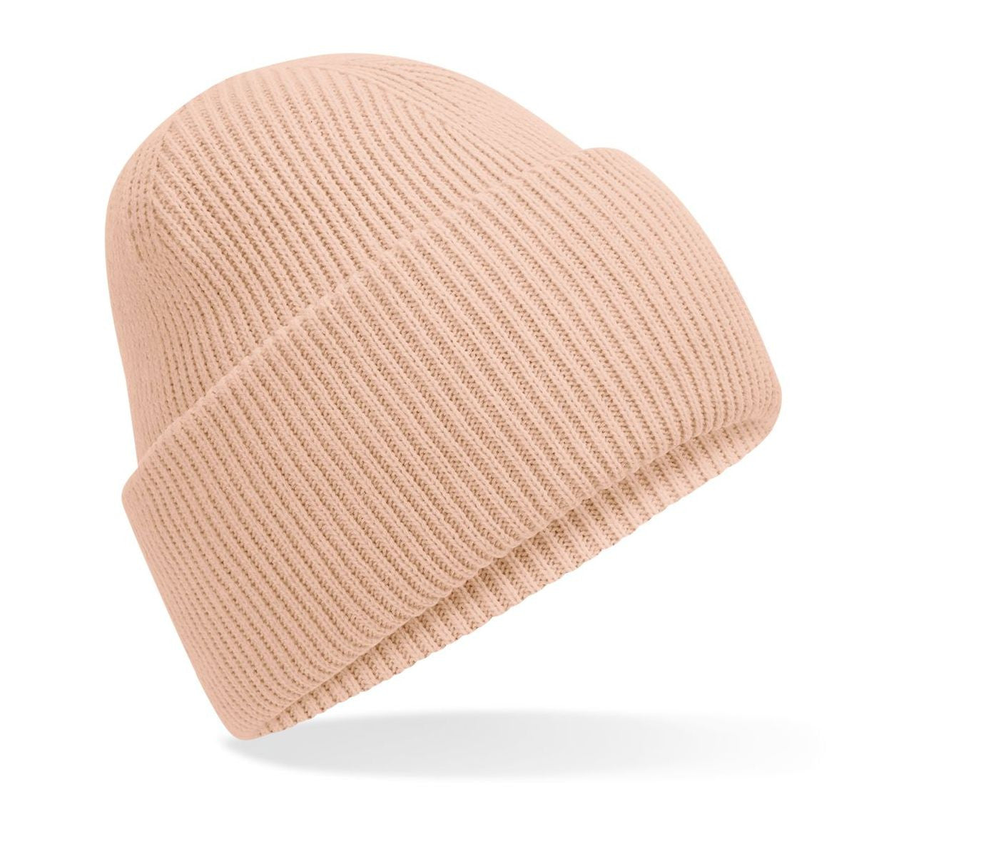 Bonnet Avec Large Revers - Peach