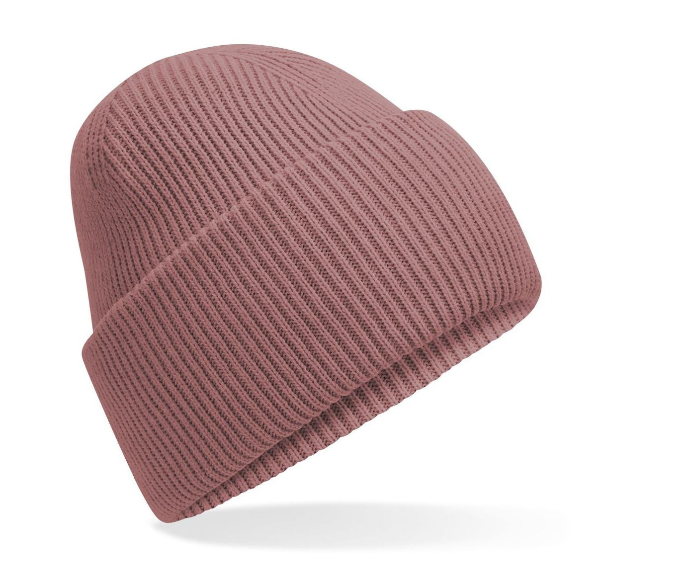 Bonnet Avec Large Revers - Rose