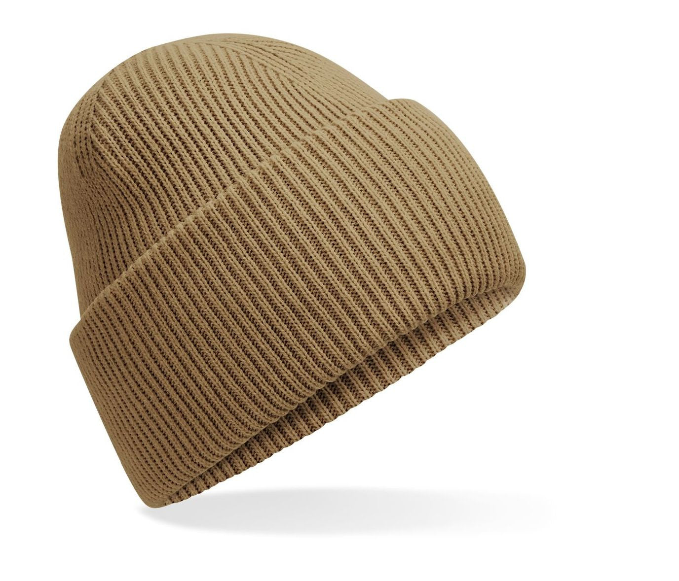 Bonnet Avec Large Revers - Biscuit