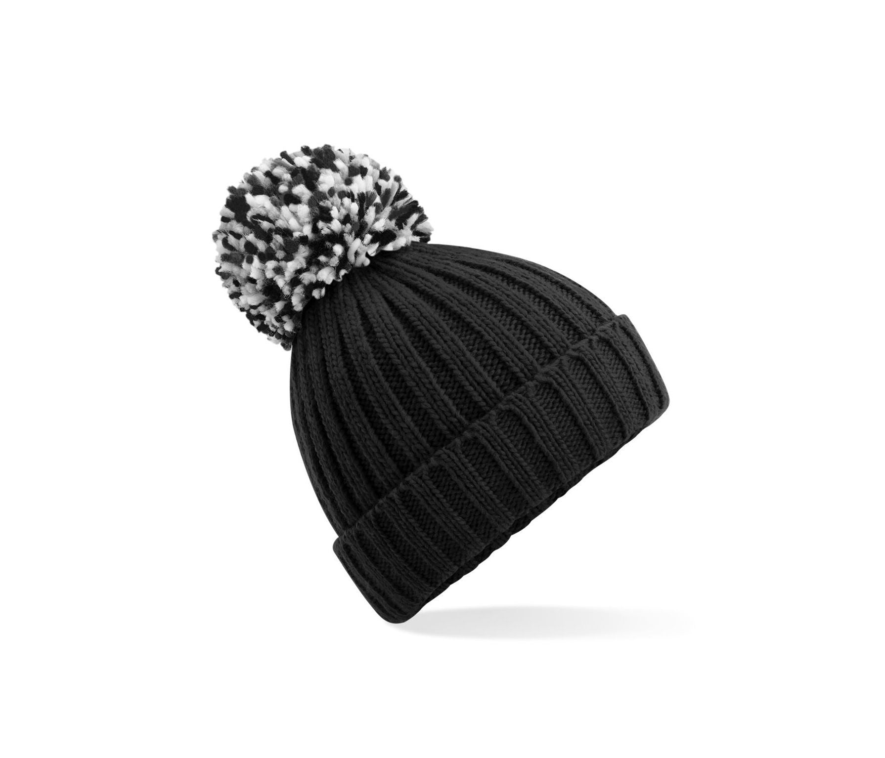 Bonnet Avec Pompon - Black