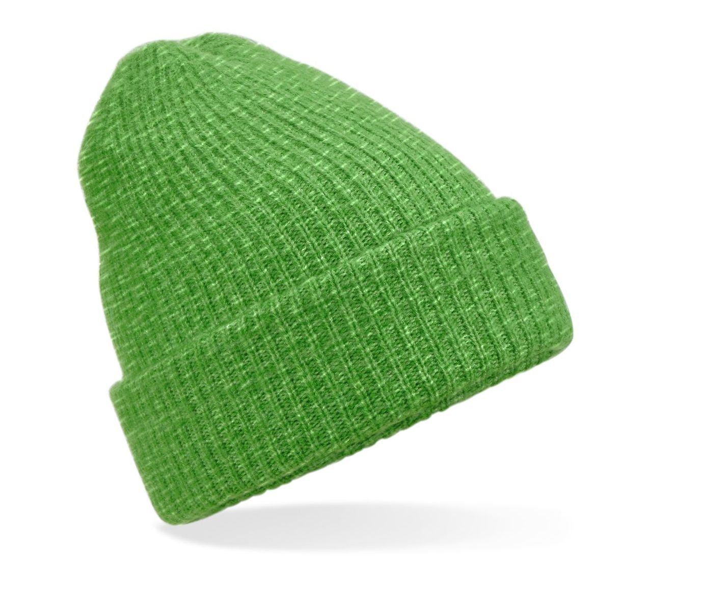 Bonnet Aux Couleurs Vives Avec Rabat - Bright Green