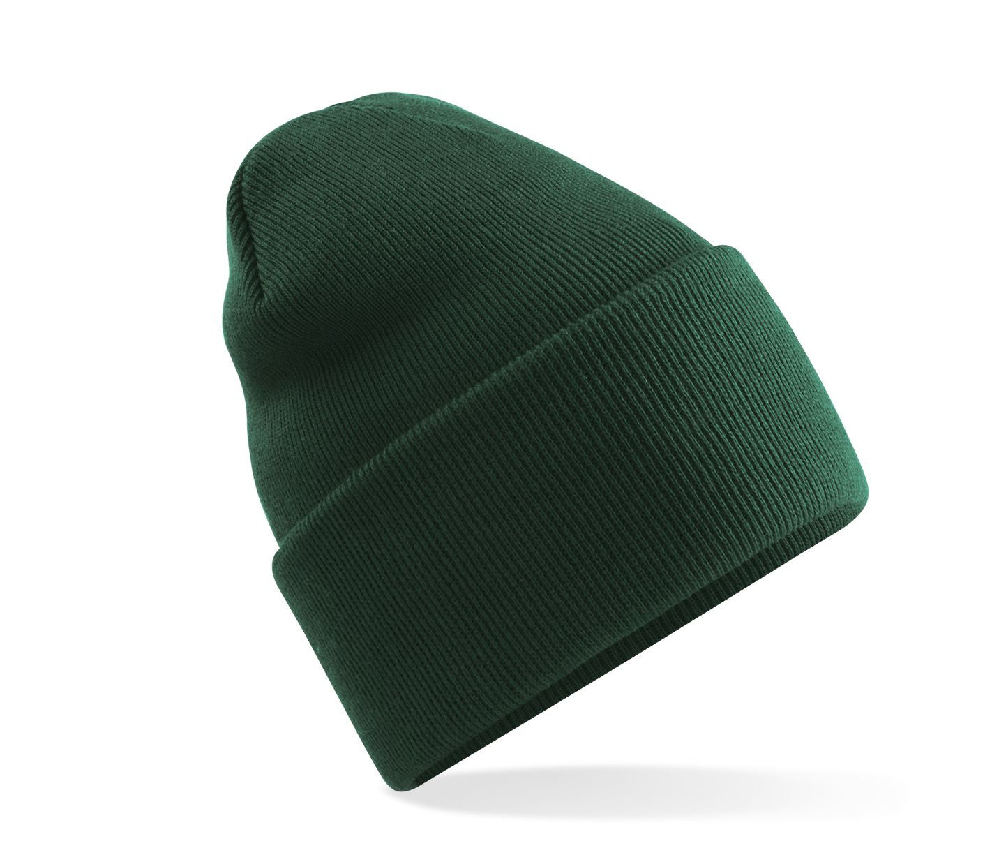 Bonnet à Large Revers - Bottle Green