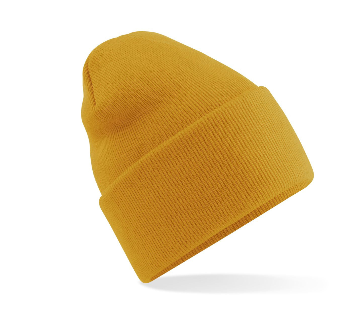 Bonnet à Large Revers - Mustard