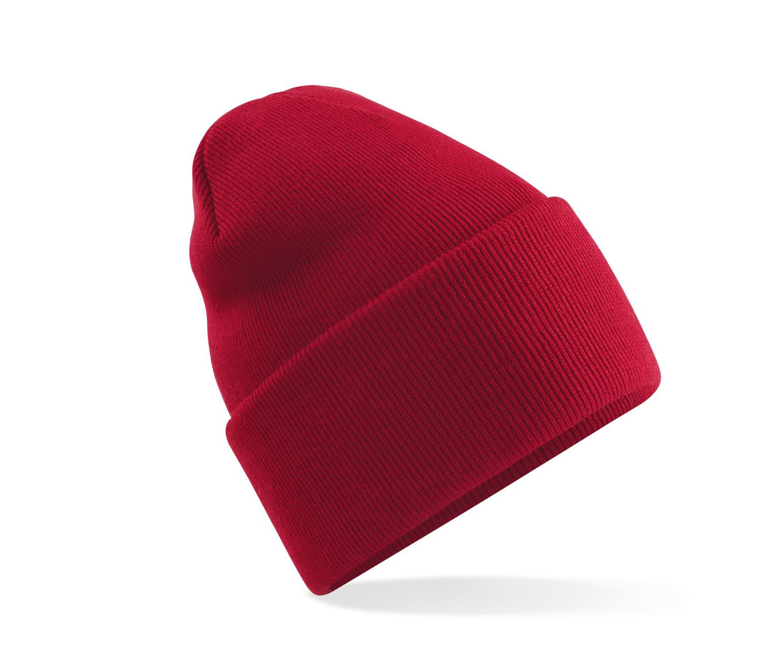 Bonnet à Large Revers - Classic Red