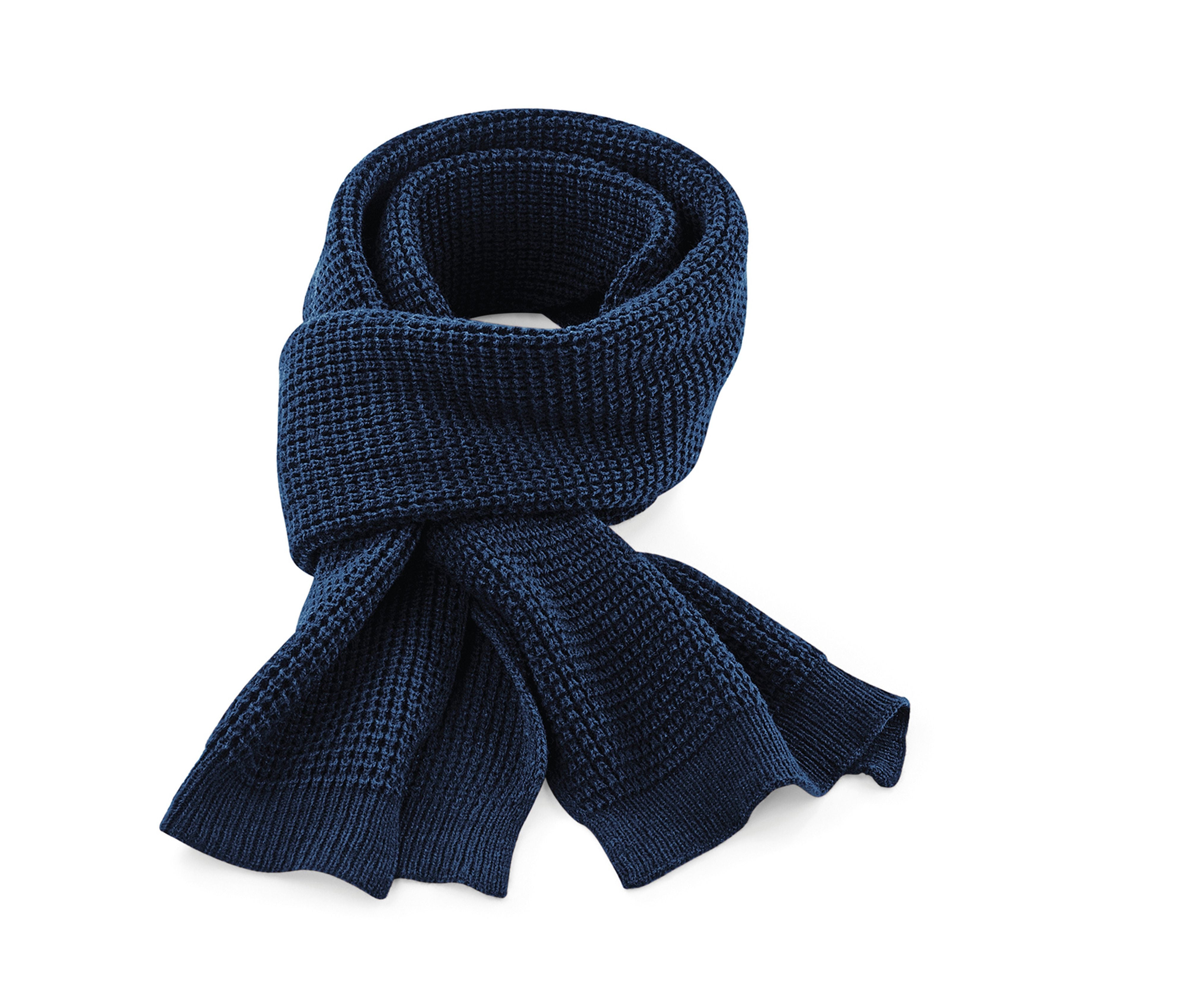 Écharpe Maille Gaufrée - French Navy