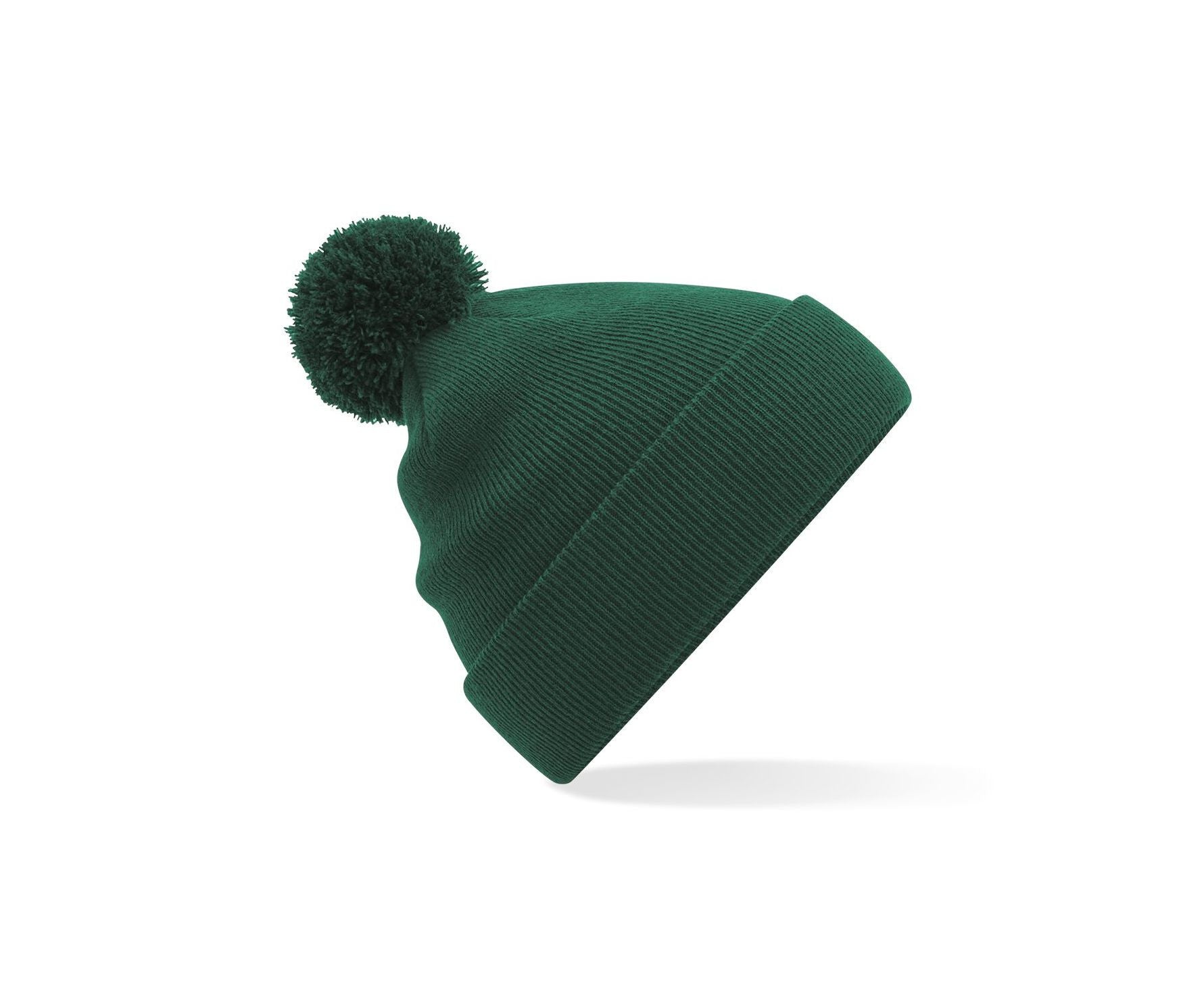 Bonnet Avec Pompon Enfant - Bottle Green