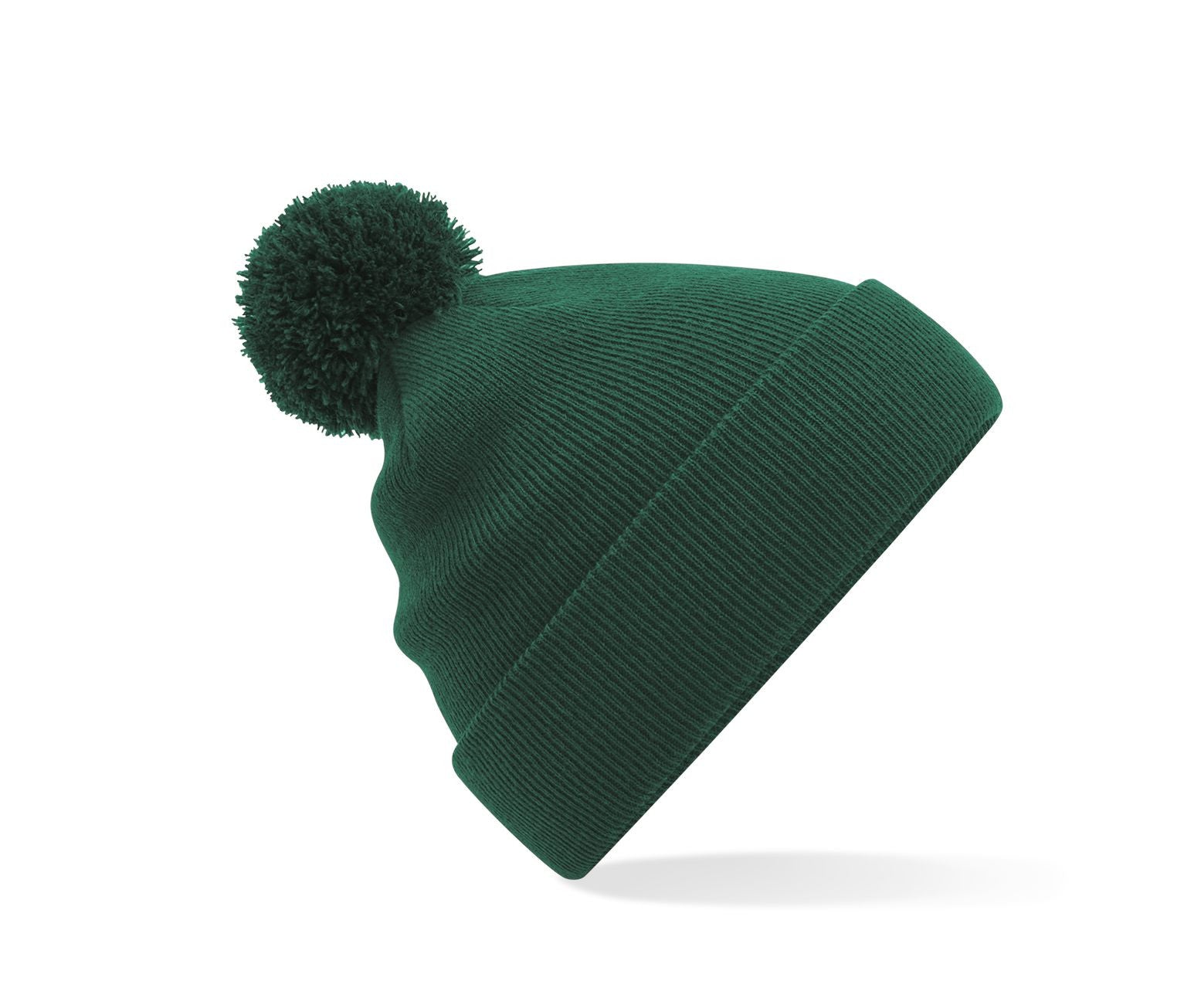 Bonnet à Pompon - Bottle Green