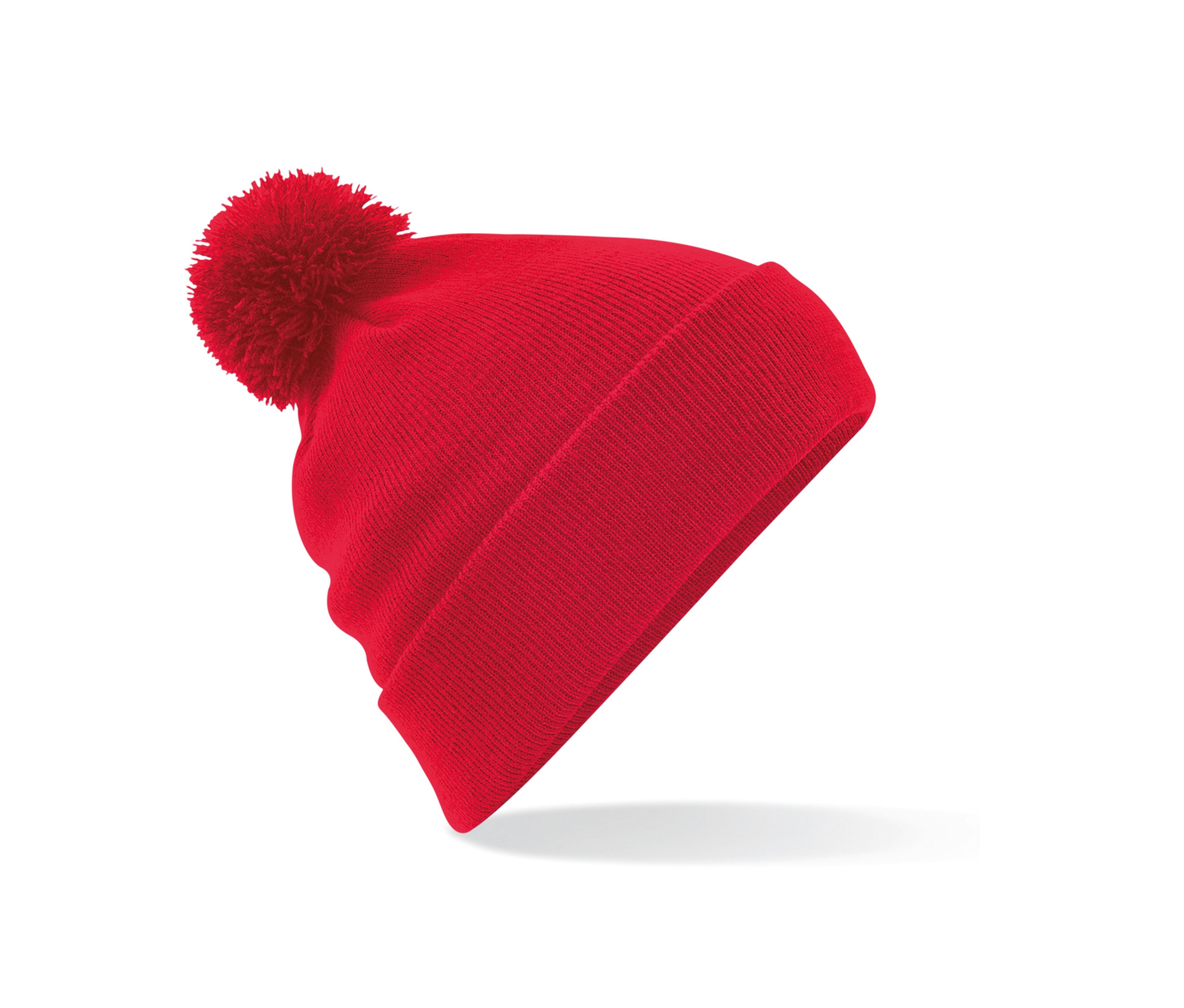 Bonnet à Pompon - Classic Red