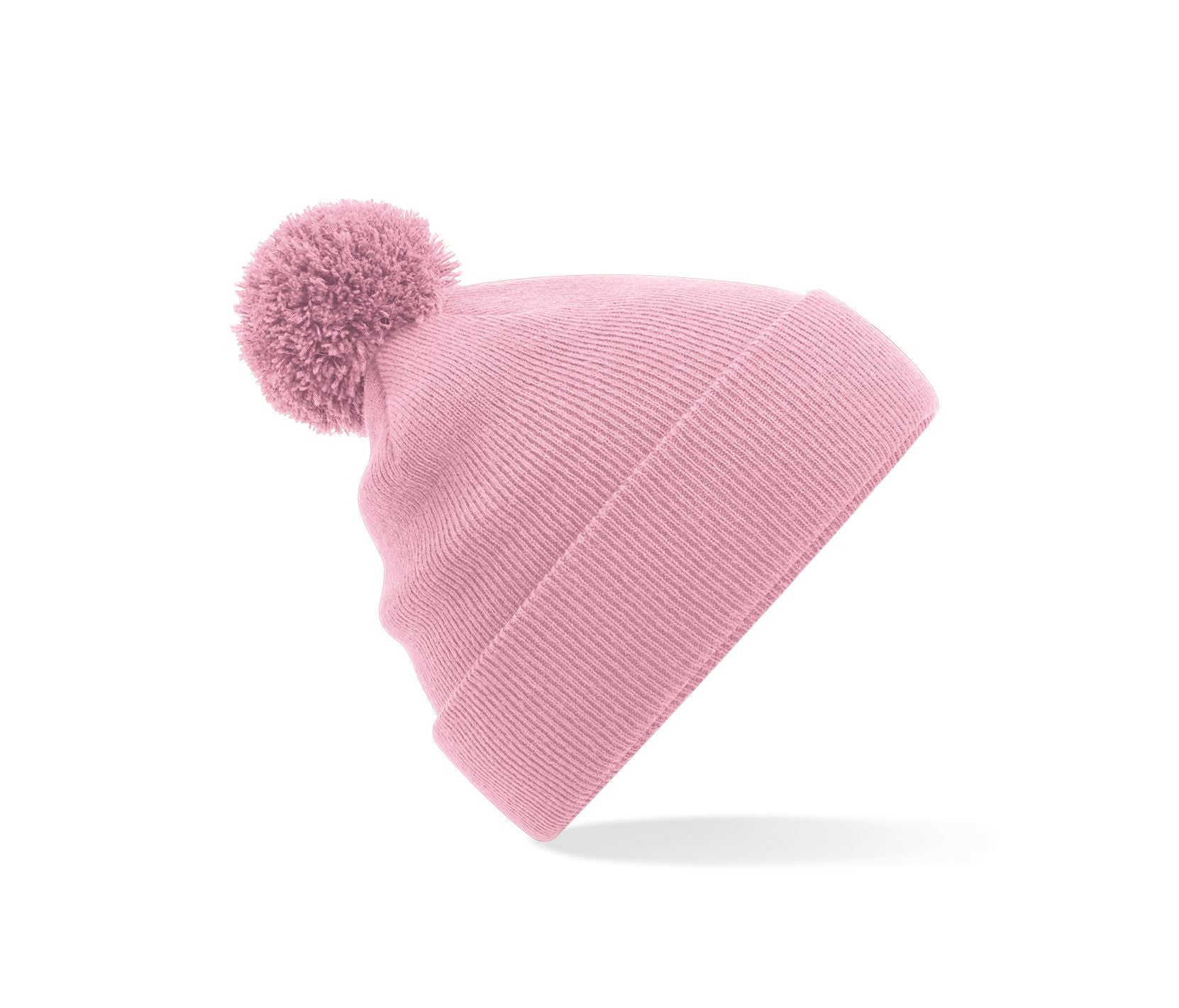 Bonnet à Pompon - Dusky Pink