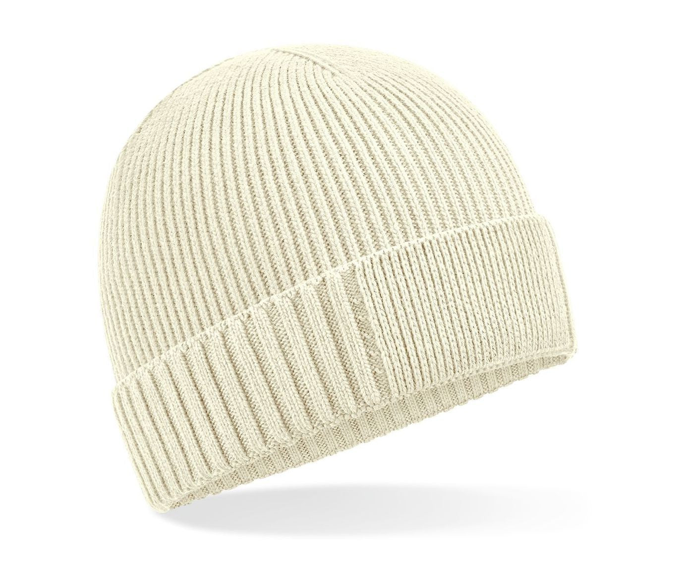 Bonnet Avec Rabat en Coton Organique - Sand