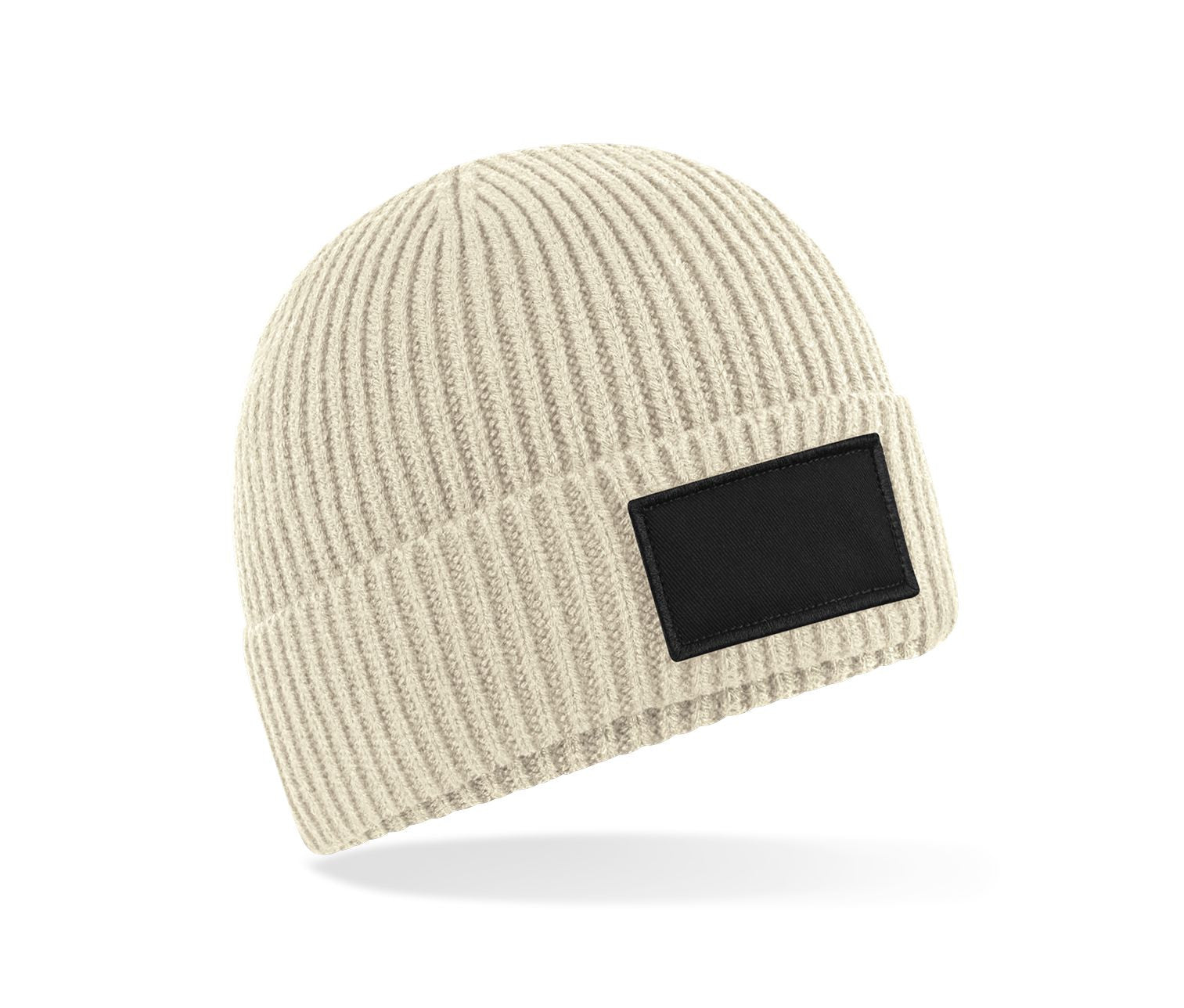 Bonnet Avec Empiècement Pour Marquage - Oatmeal / Black