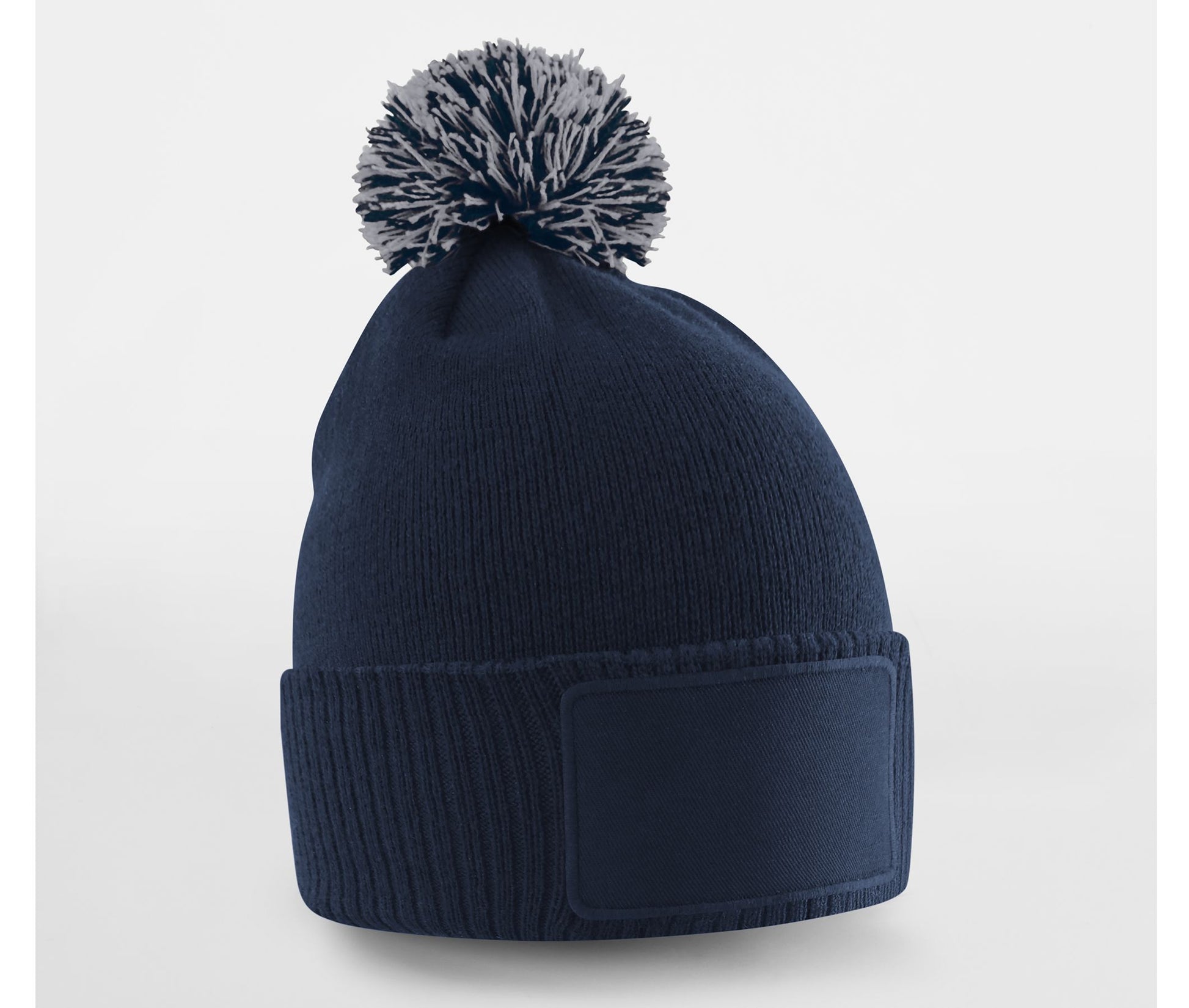 Bonnet Enfant Avec Empiècement - French Navy / Light Grey