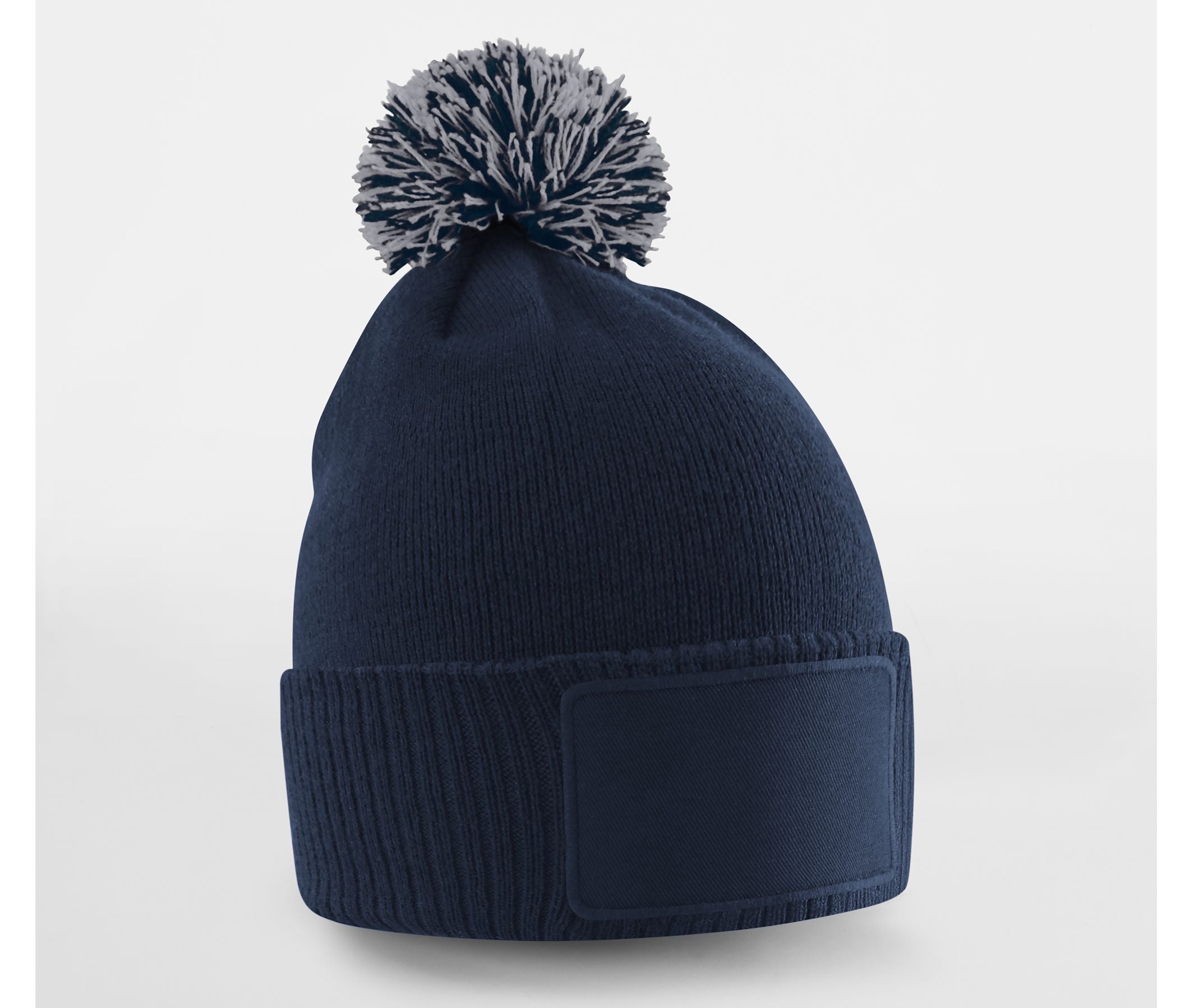 Bonnet Enfant Avec Empiècement - French Navy / Light Grey