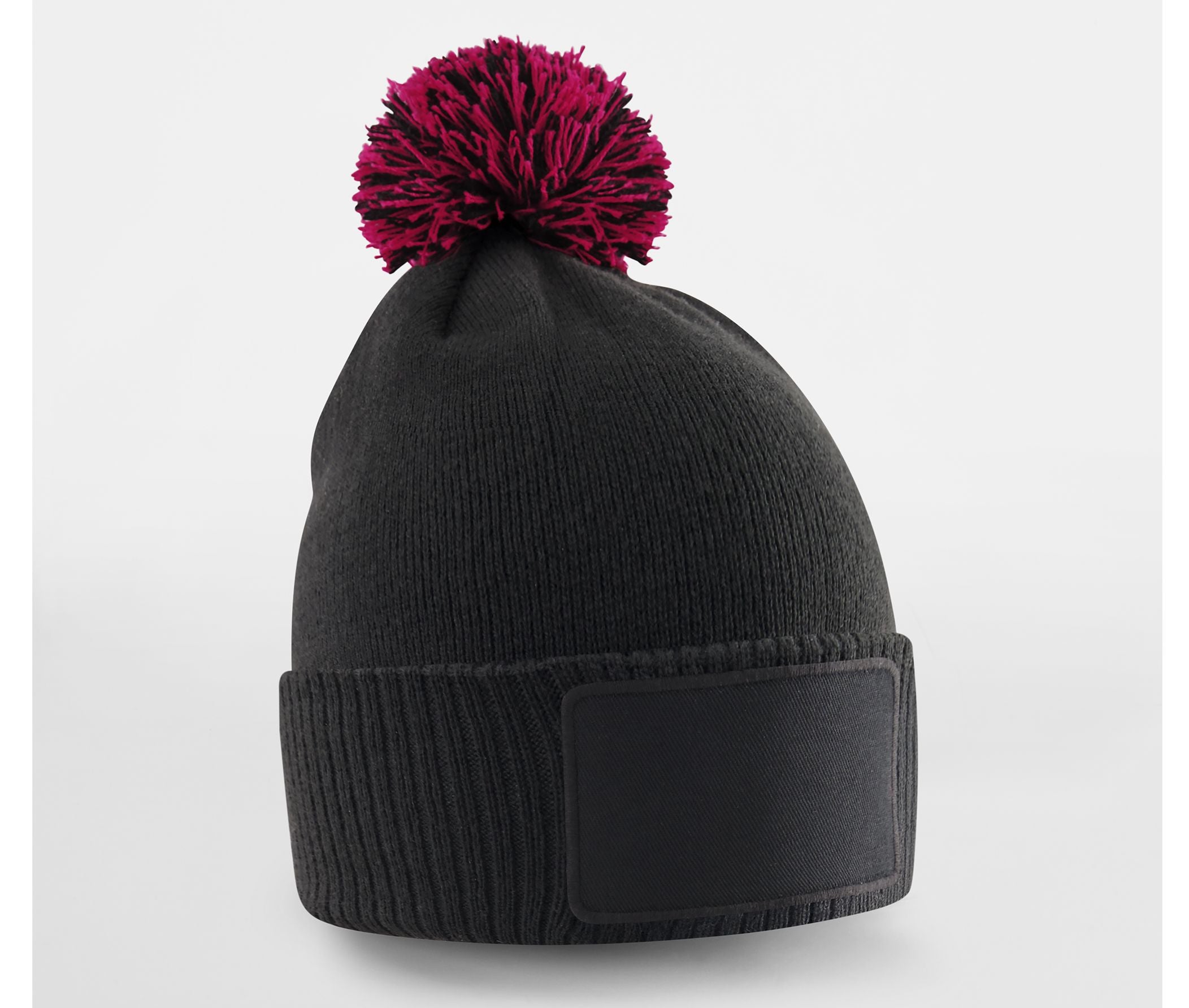 Bonnet Enfant Avec Empiècement - Black / Classic Red