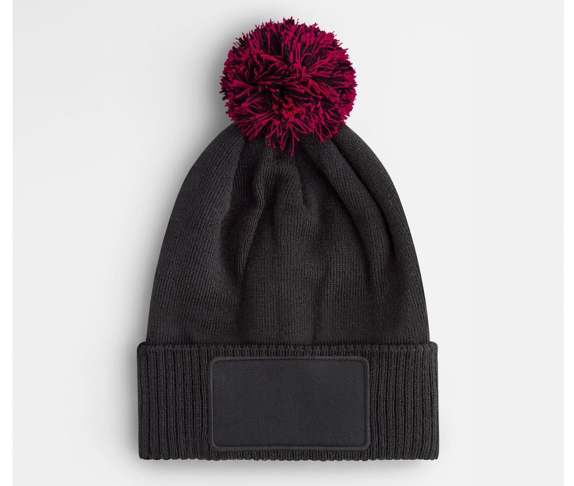 Bonnet Enfant Avec Empiècement - Black / Classic Red