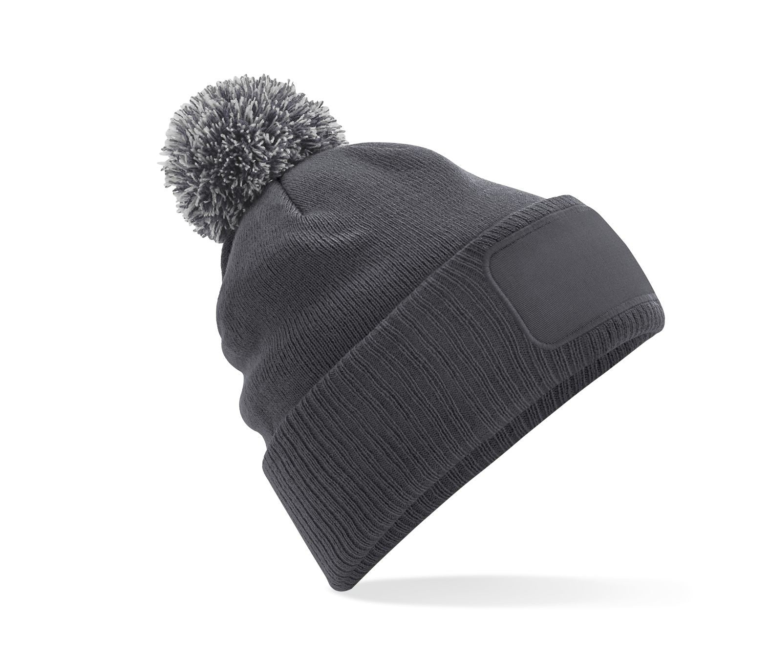 Bonnet Snowstar® Avec Zone de Marquage - Graphite Grey / Light Grey