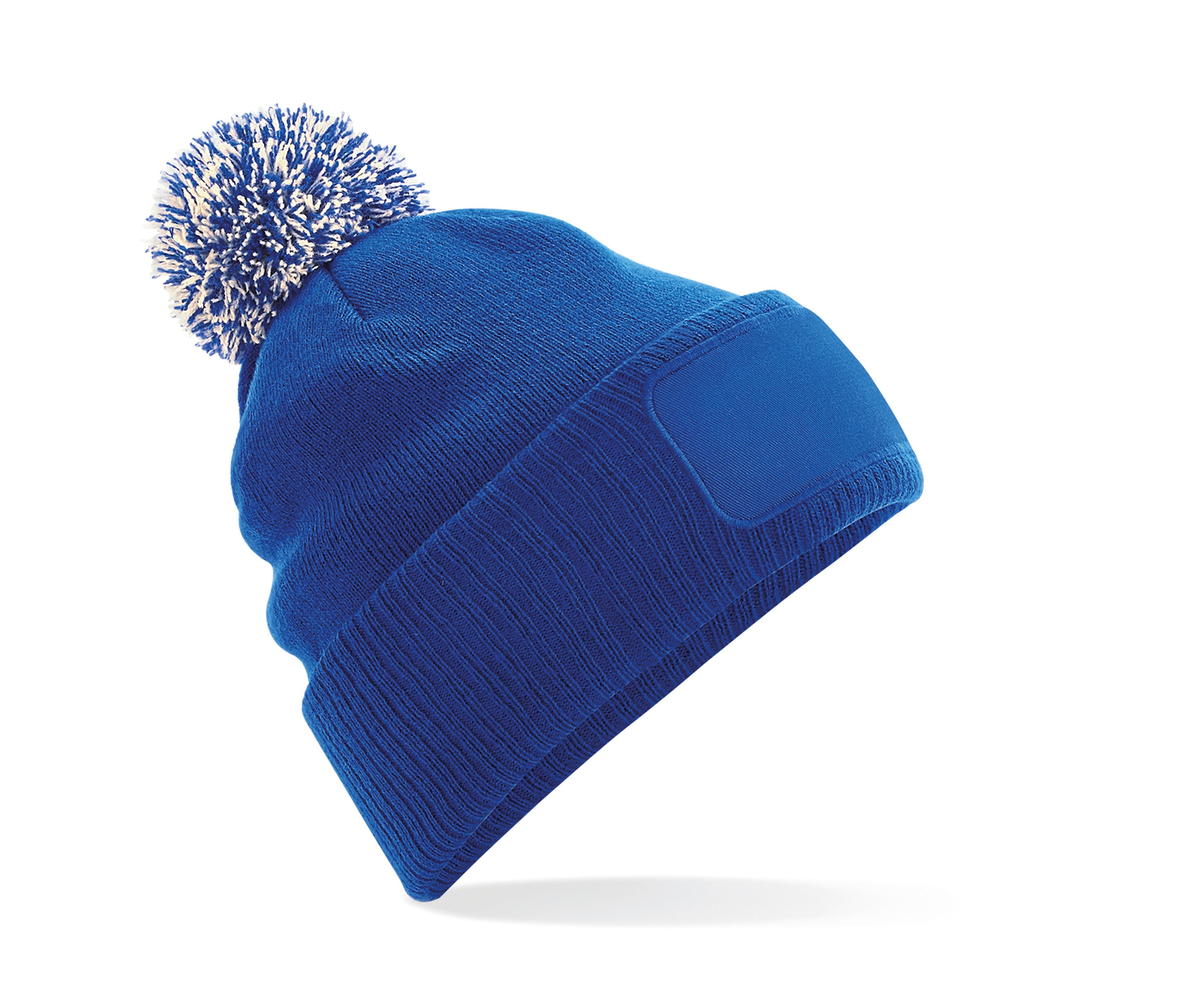 Bonnet Snowstar® Avec Zone de Marquage - Bright Royal/off White