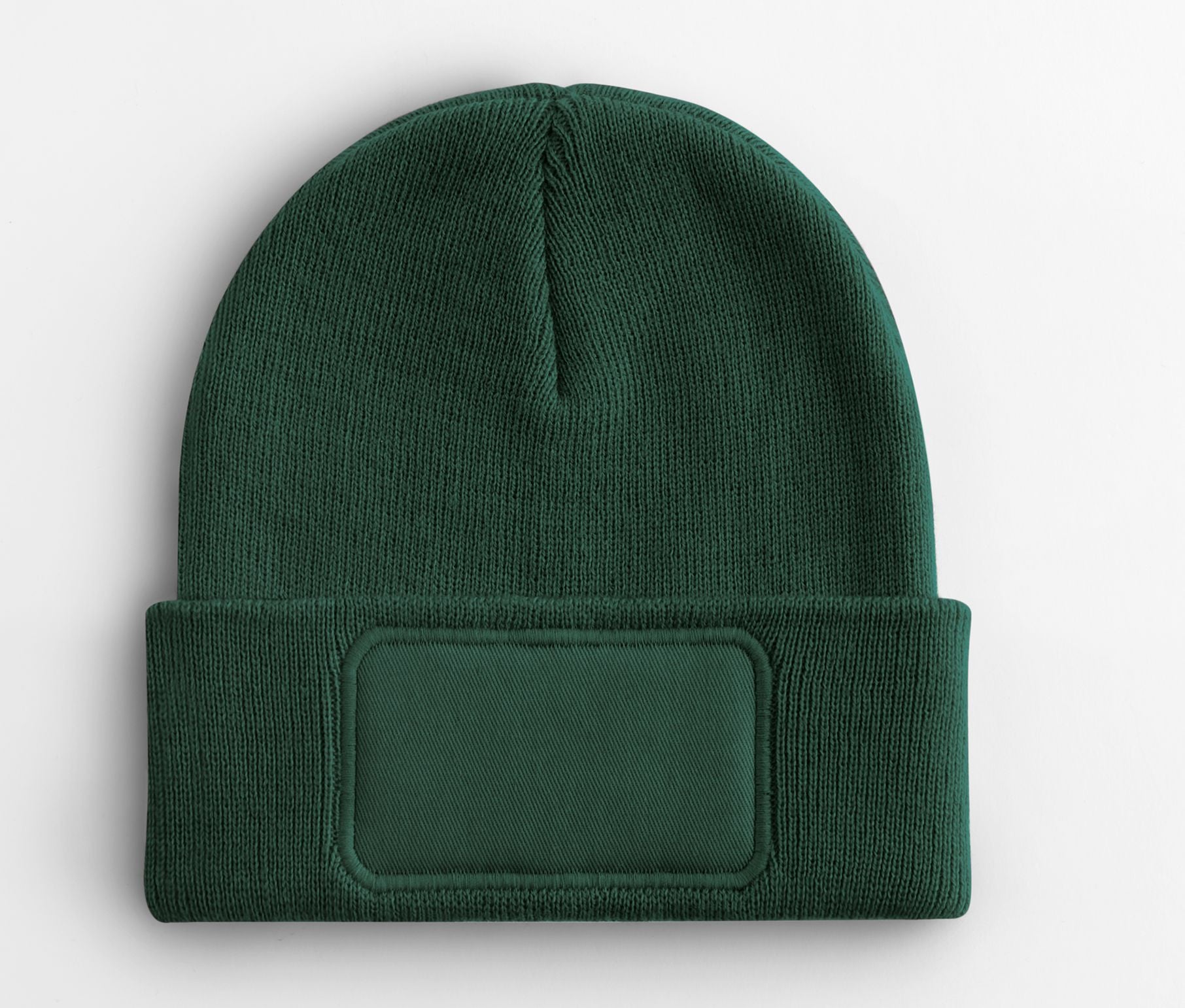 Bonnet Enfant Avec Empiècement - Bottle Green