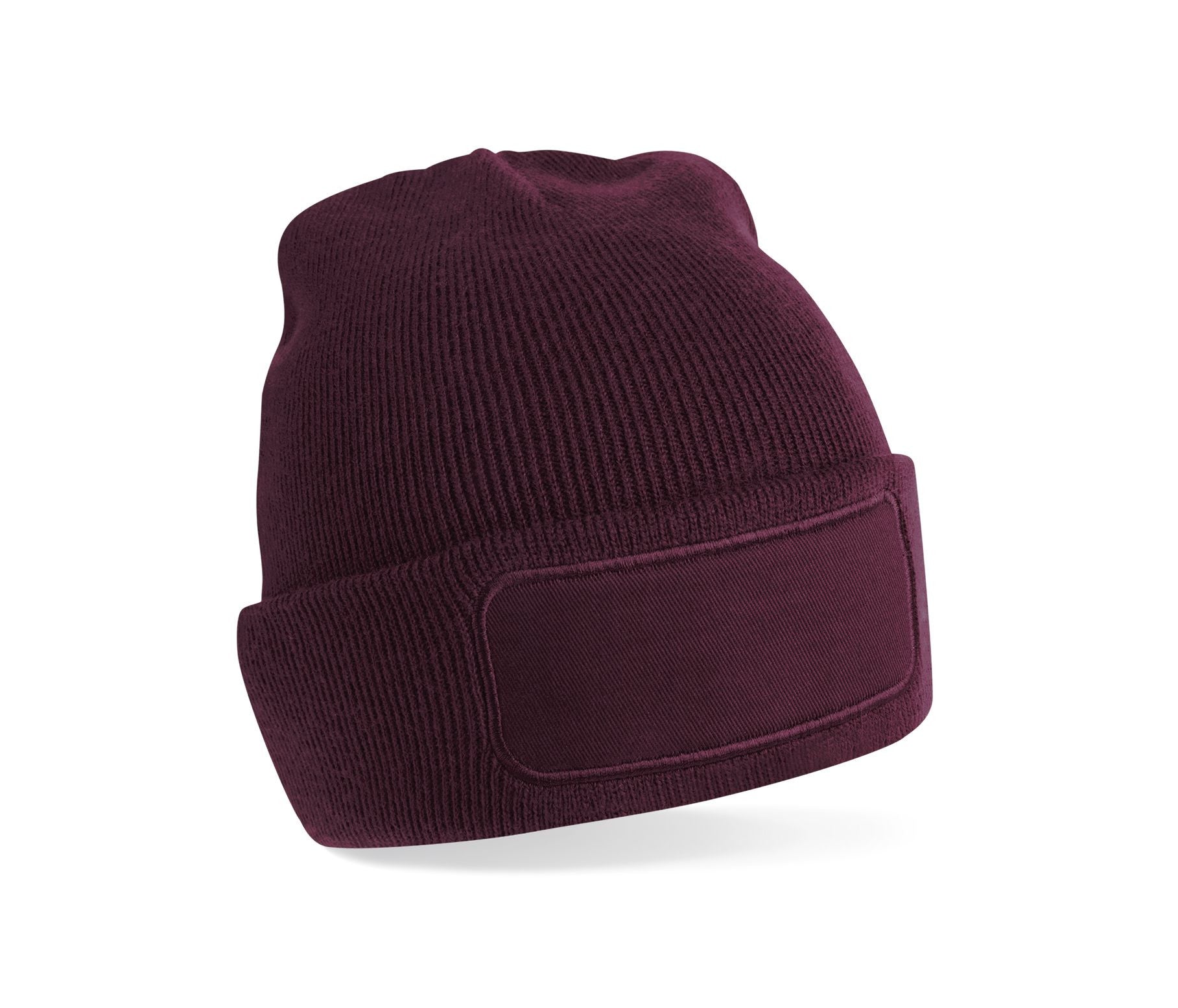 Bonnet Avec Zone de Marquage - Burgundy
