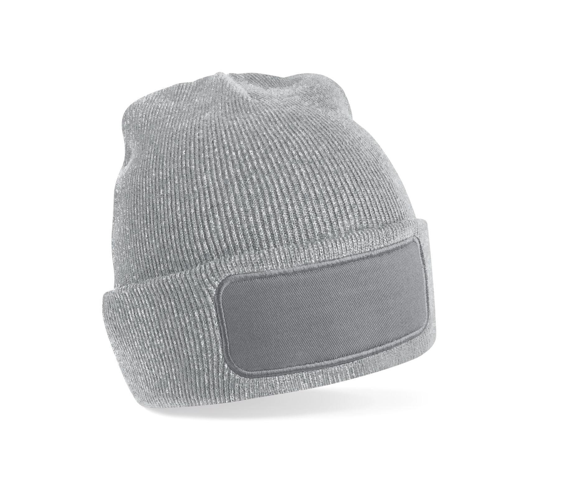 Bonnet Avec Zone de Marquage - Heather Grey