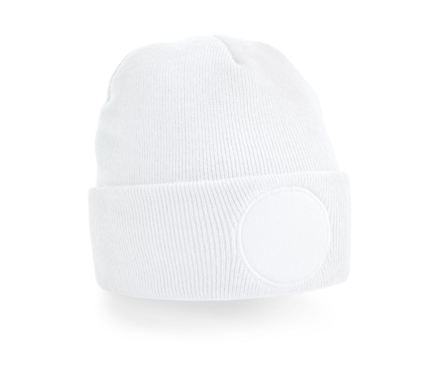 Bonnet Empiècement Rond - White