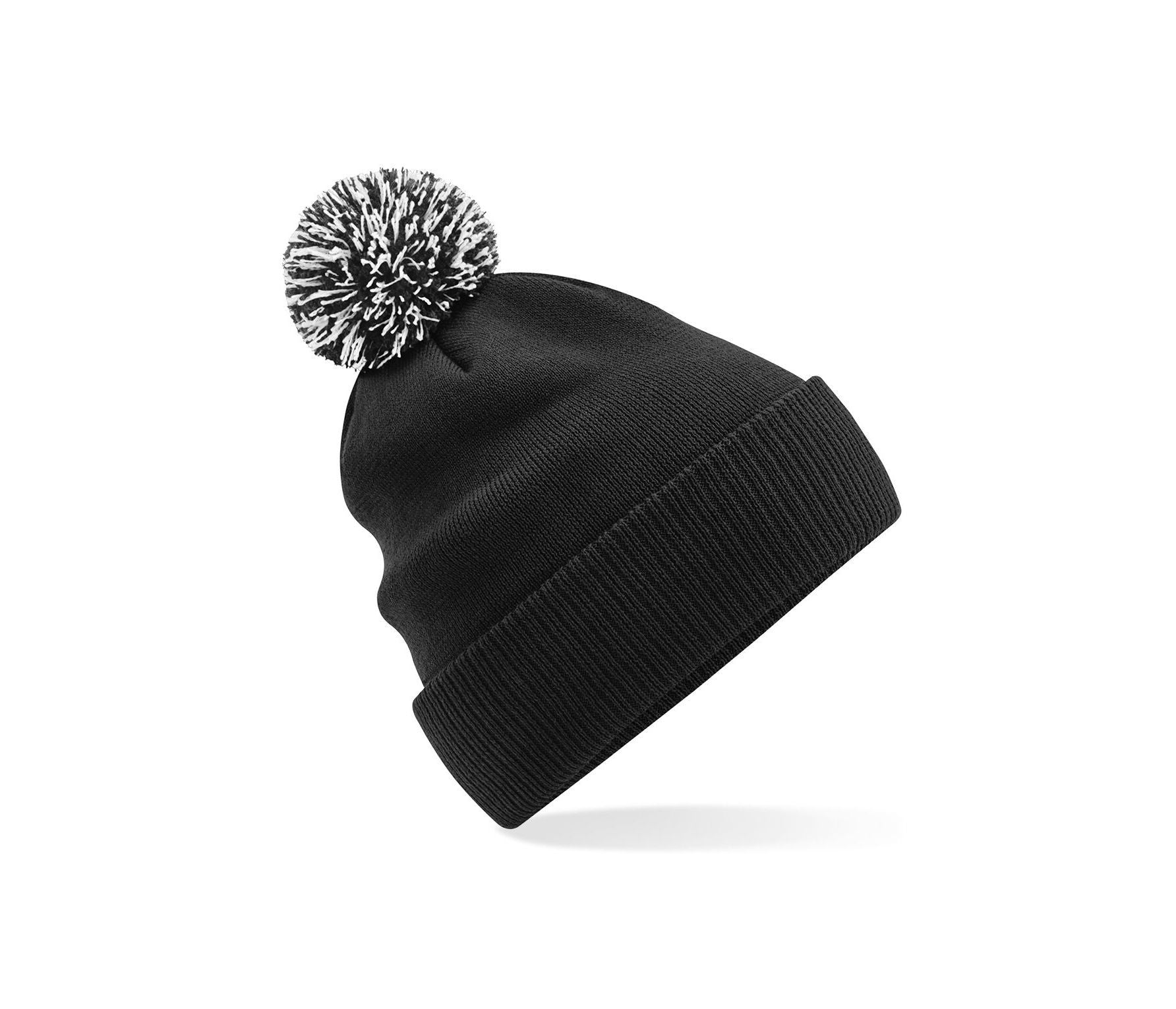 Bonnet Snowstar® en Polyester Recyclé - Black / White