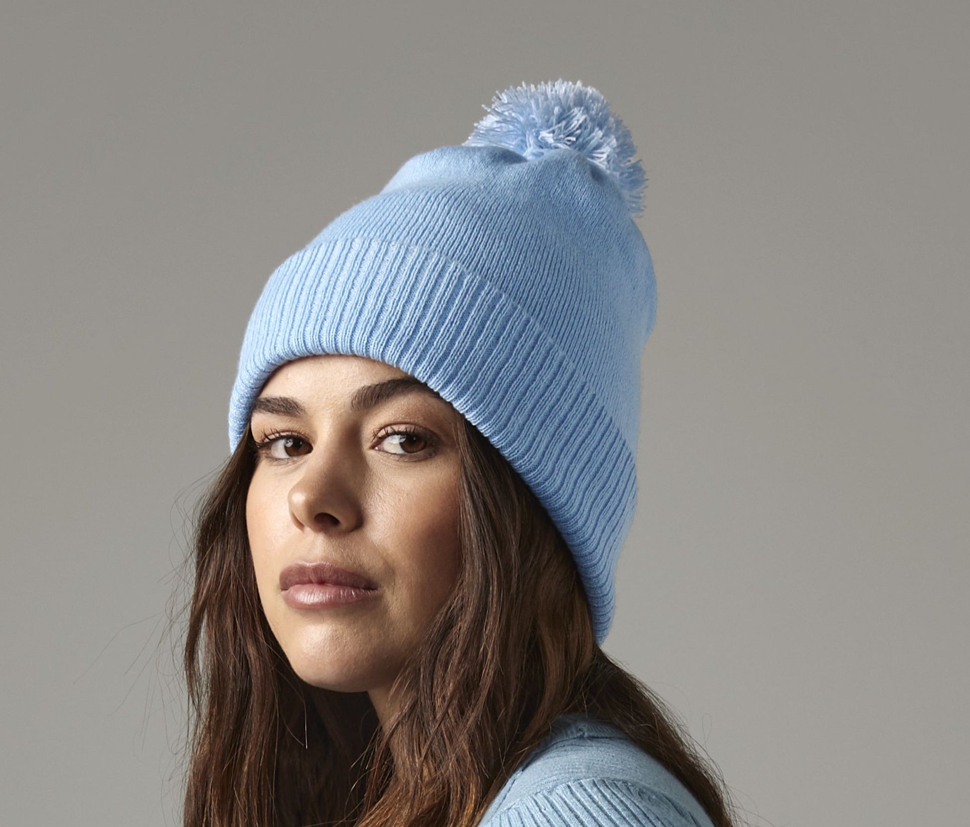 Bonnet avec pompon