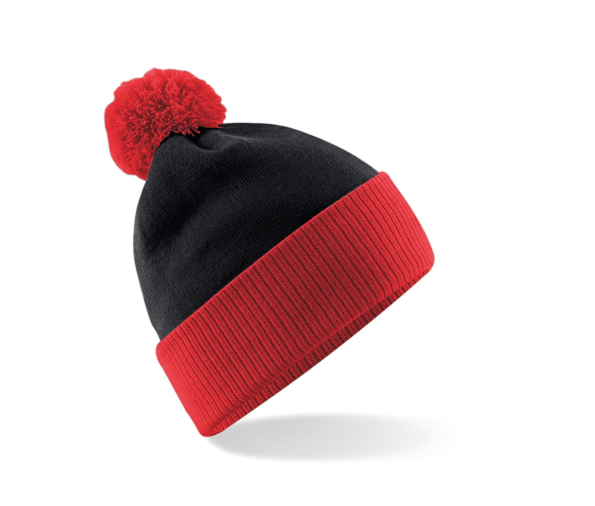 Bonnet Bicolore Snowstar® - Black/bright Red