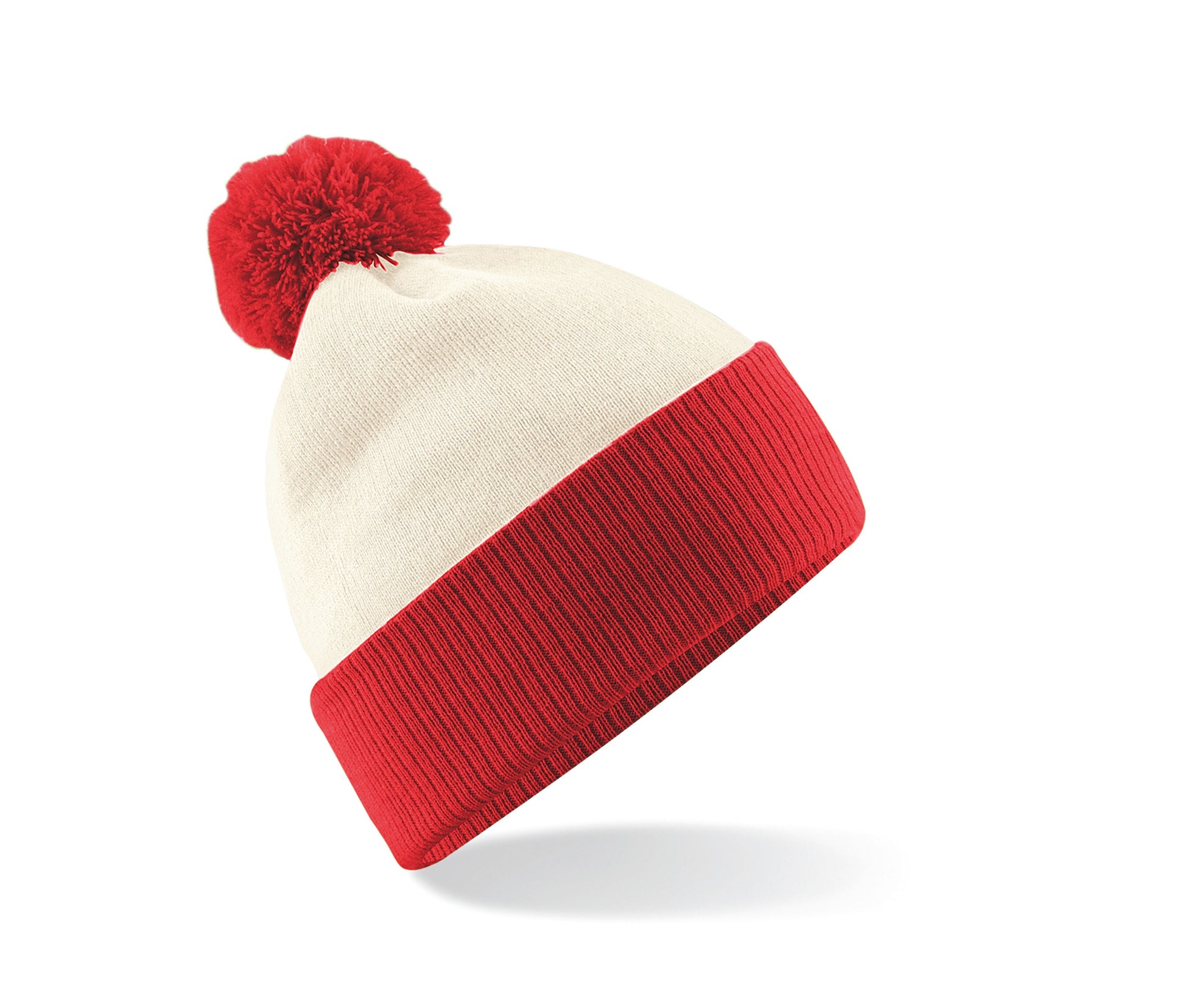 Bonnet Bicolore Snowstar® - Off White/bright Red