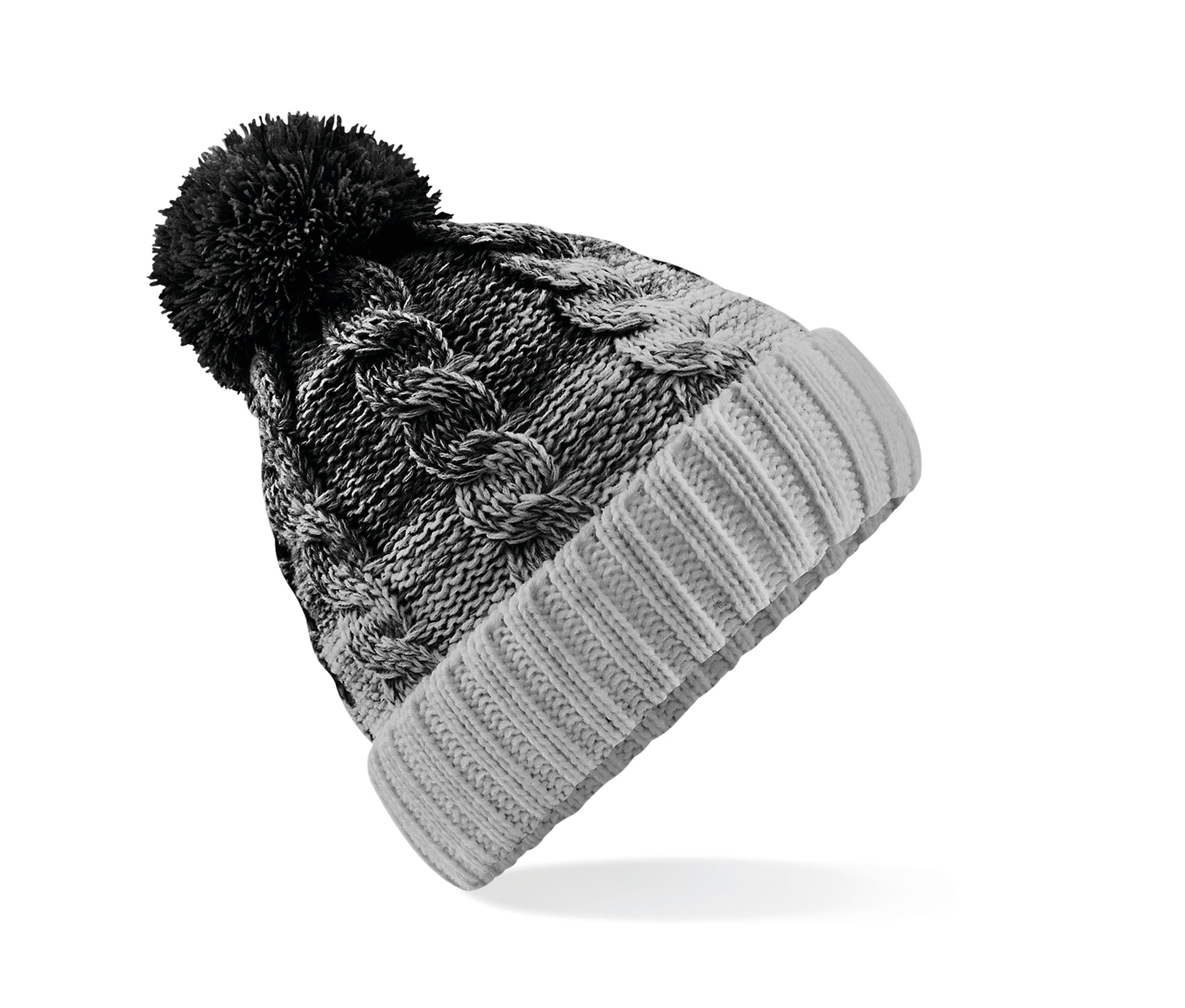 Bonnet Ombré - Black/light Grey