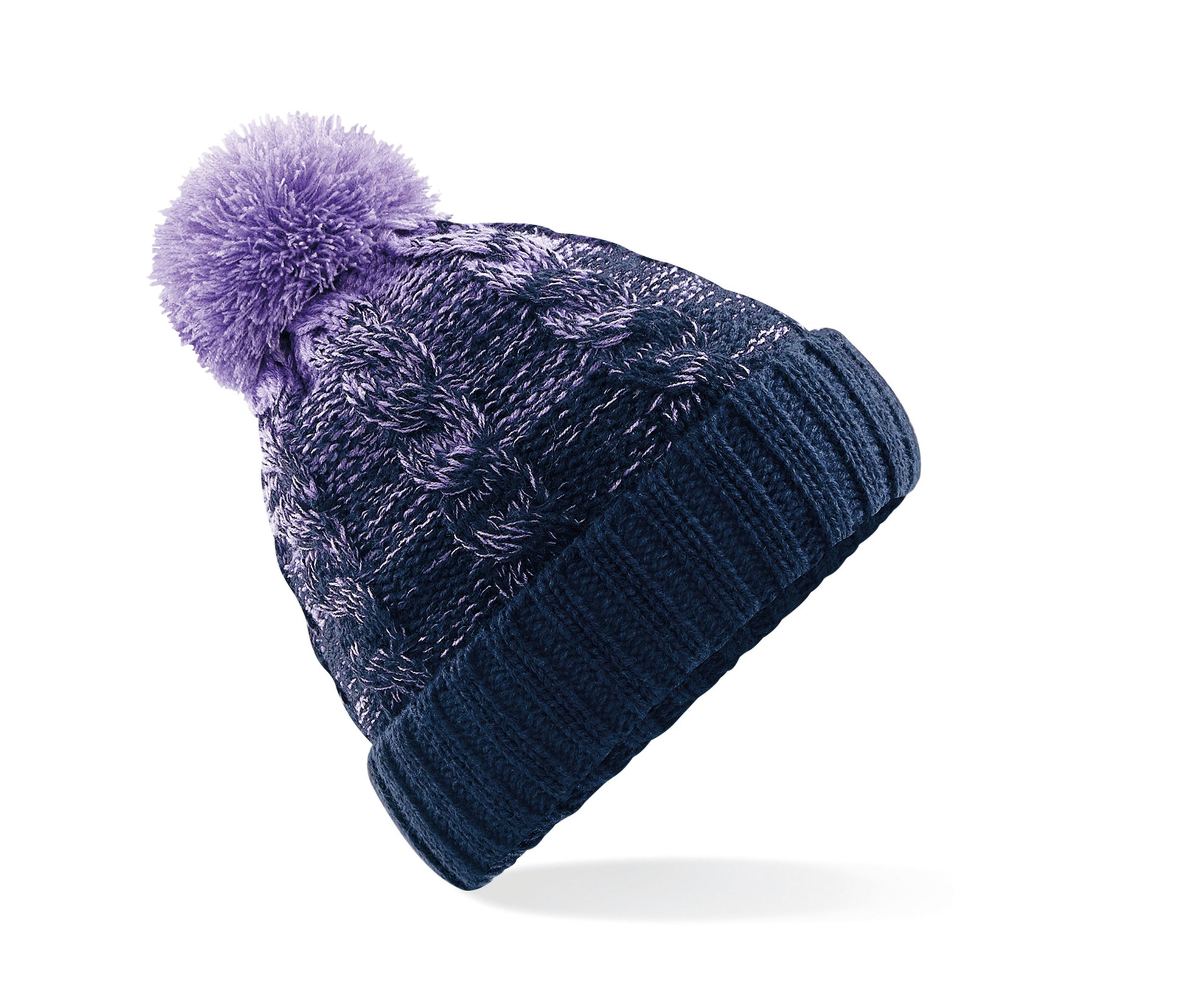 Bonnet Ombré - Lavender/french Navy